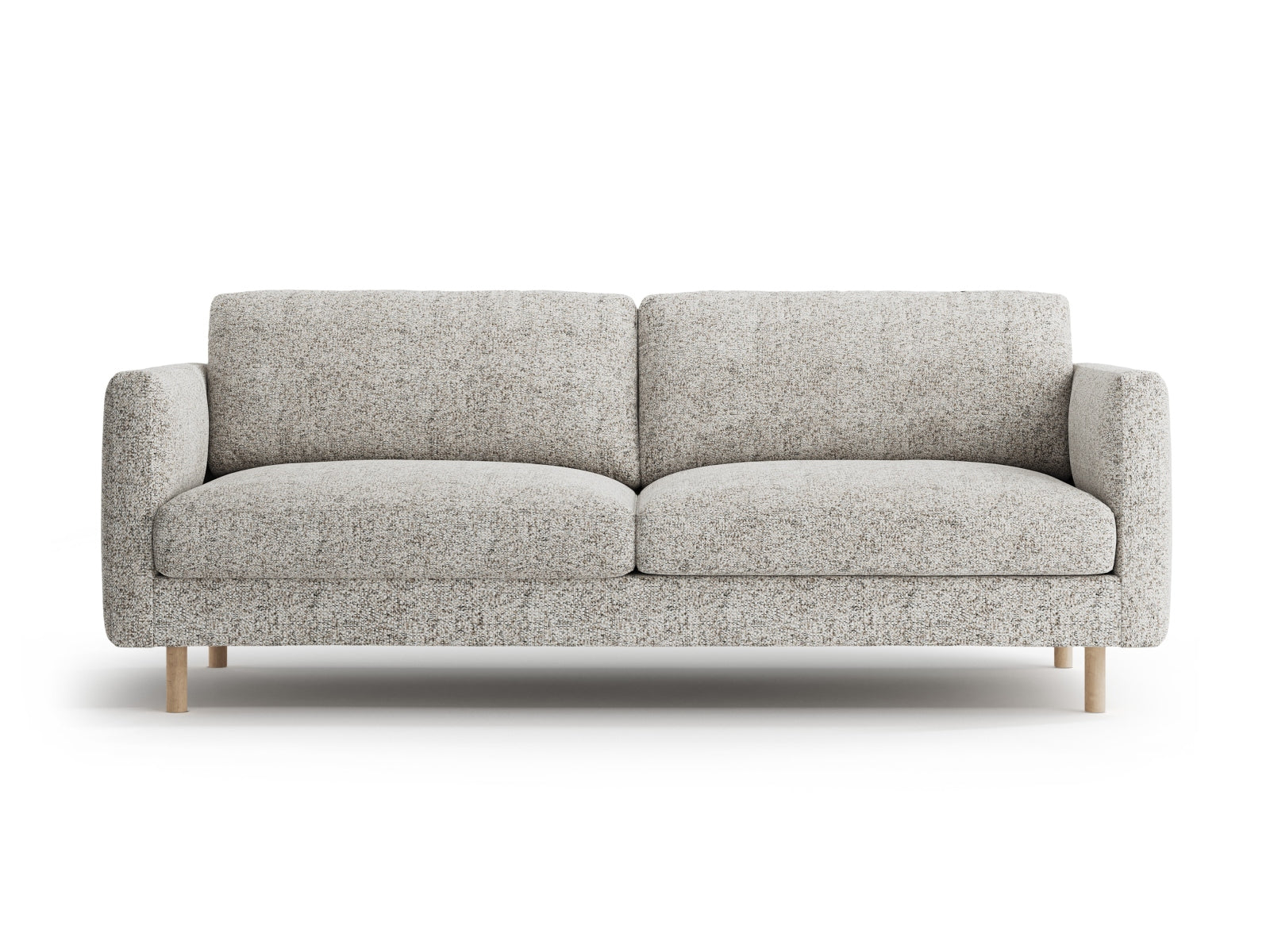 Eden Sofa 3 Sitzer in Beige Melange-Puente präsentiert im Onlineshop von KAQTU Design AG. 3er Sofa ist von Micadoni