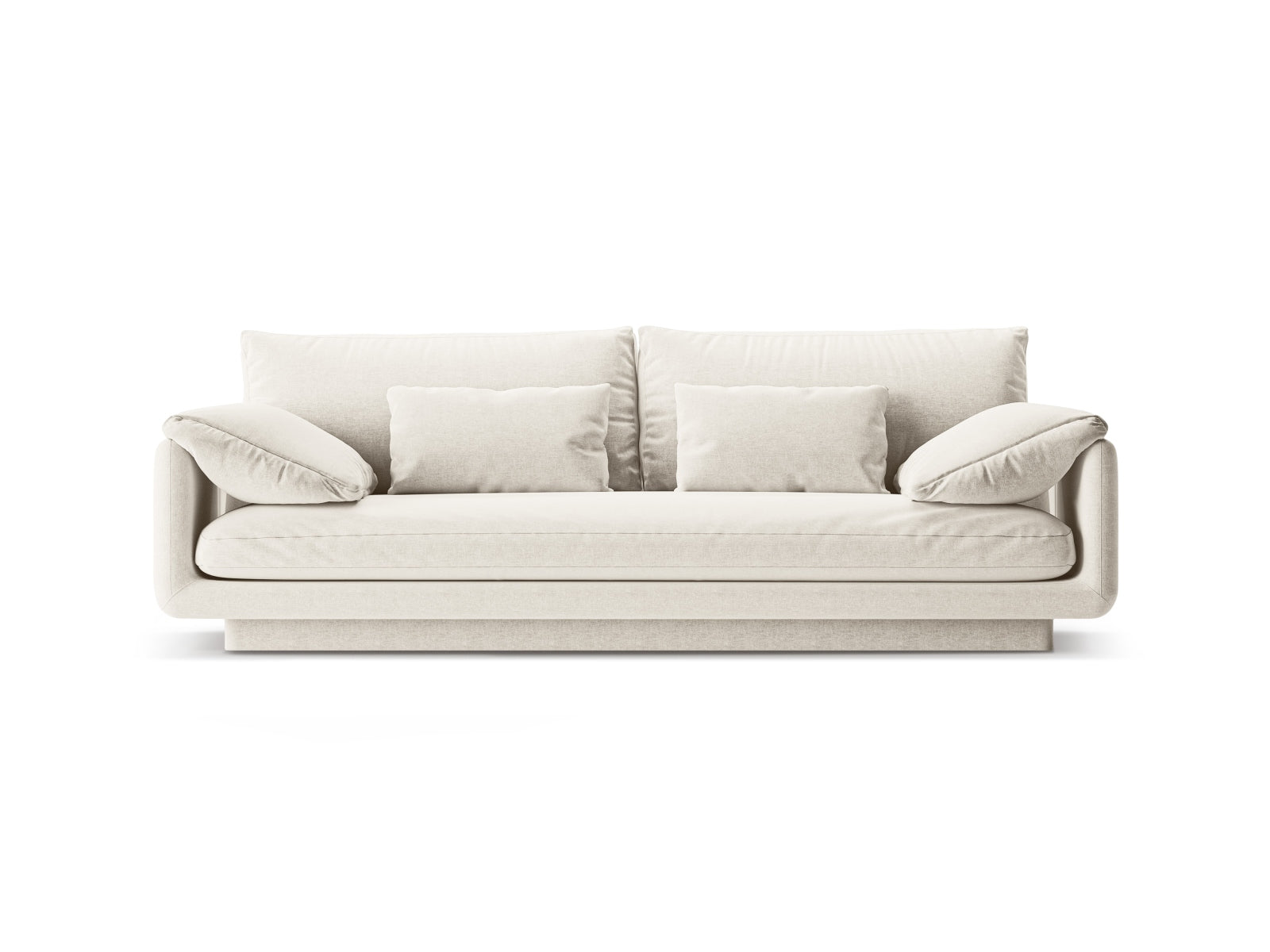 Torino Sofa 3 Sitzer in Ivory präsentiert im Onlineshop von KAQTU Design AG. Sofa ist von Micadoni