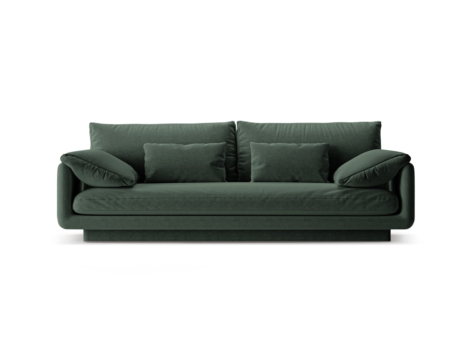 Torino Sofa 3 Sitzer in Moss Green präsentiert im Onlineshop von KAQTU Design AG. Sofa ist von Micadoni