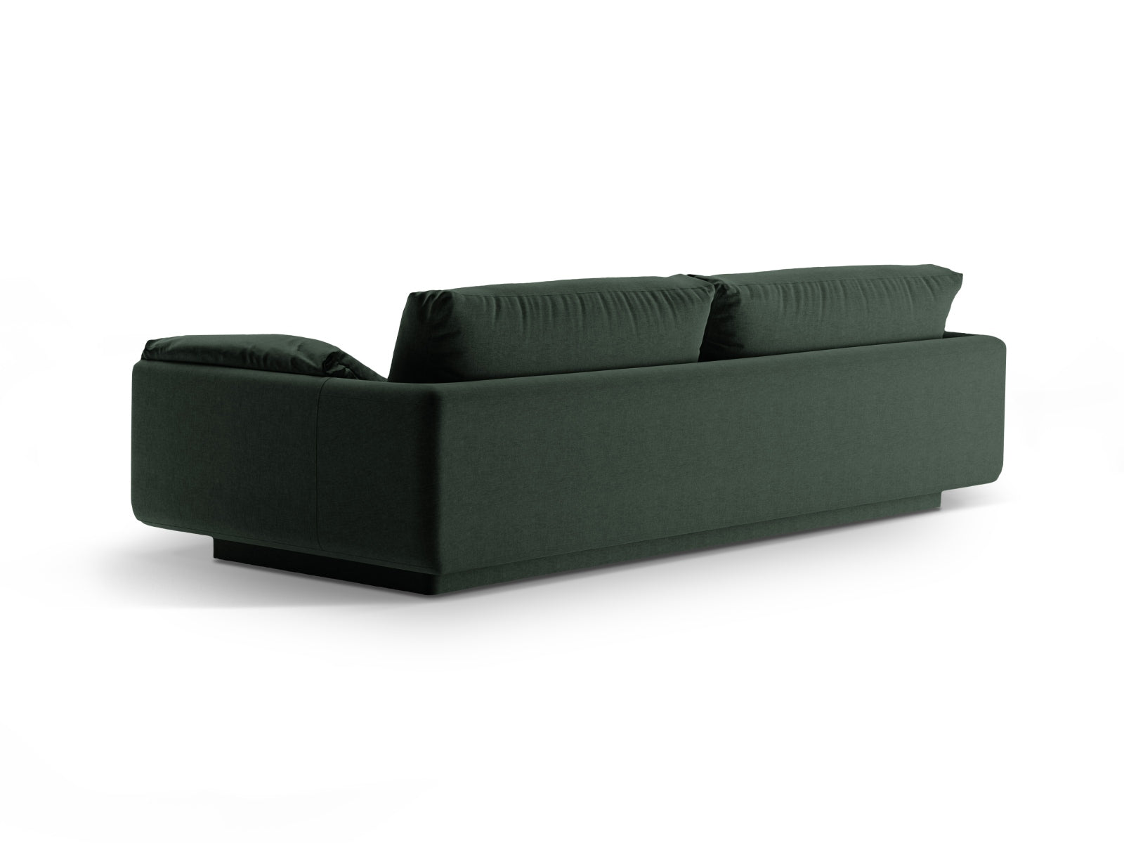 Stilvolles 3-Sitzer Sofa Torino in edlem Moosgrün von Micadoni, perfekt für moderne Wohnkonzepte und entspannte Stunden.
