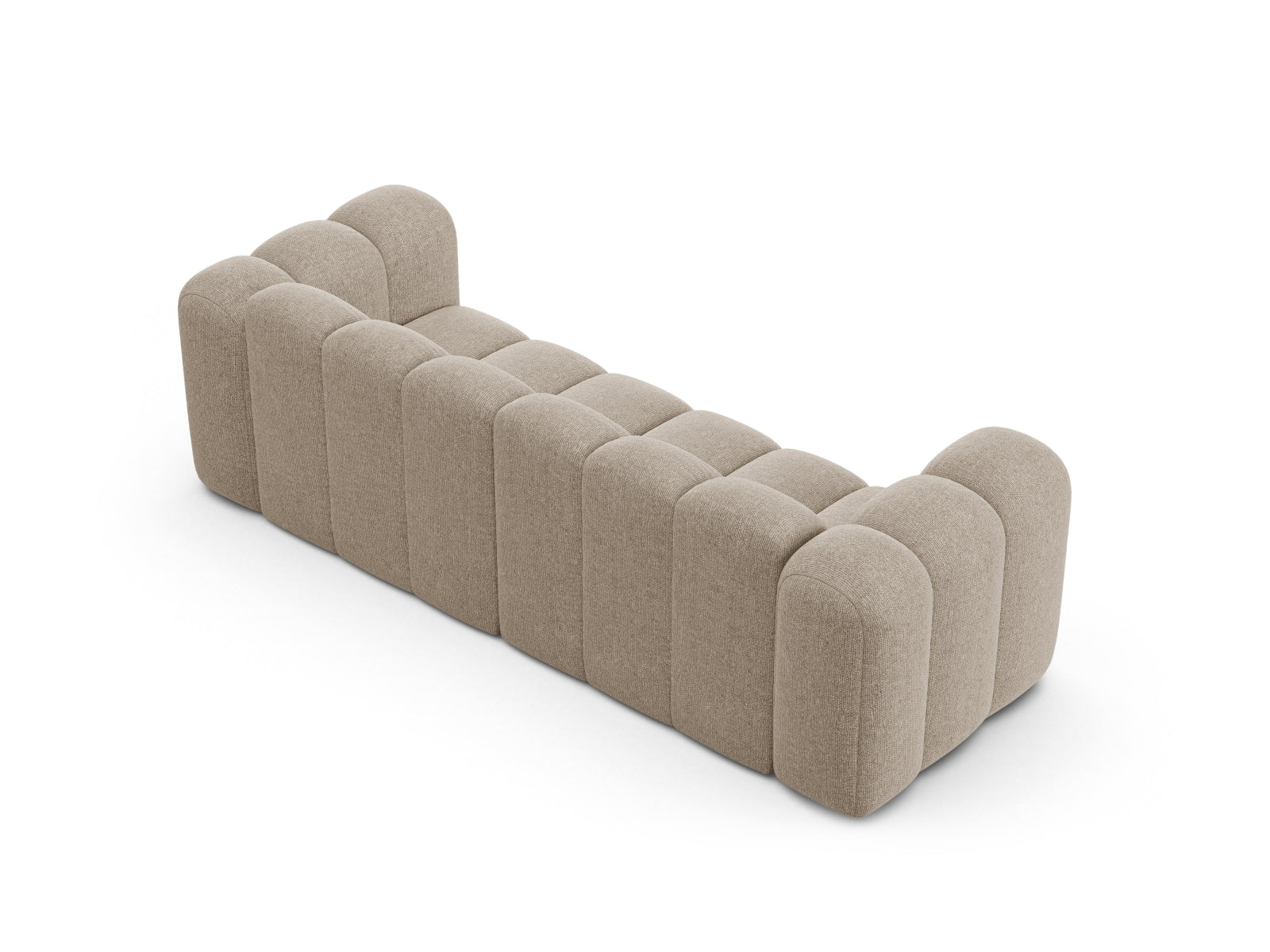 Lupine Sofa 3 Sitzer in Dark Beige-Eden präsentiert im Onlineshop von KAQTU Design AG. 3er Sofa ist von Micadoni
