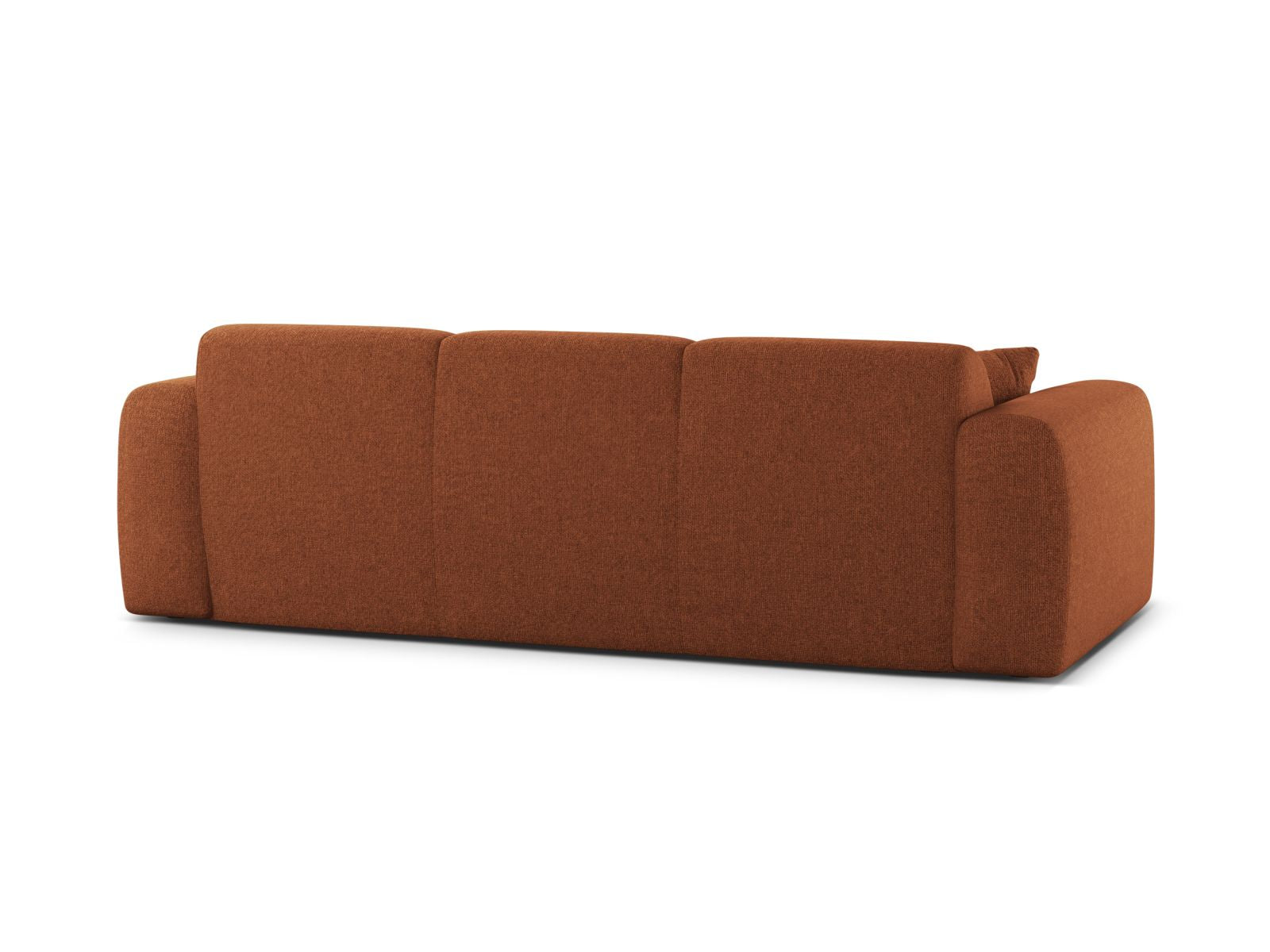 Elegantes 3-Sitzer Sofa Molino in Brick-Eden, ideal für stilvolle Wohnräume und entspannte Stunden mit Familie und Freunden.