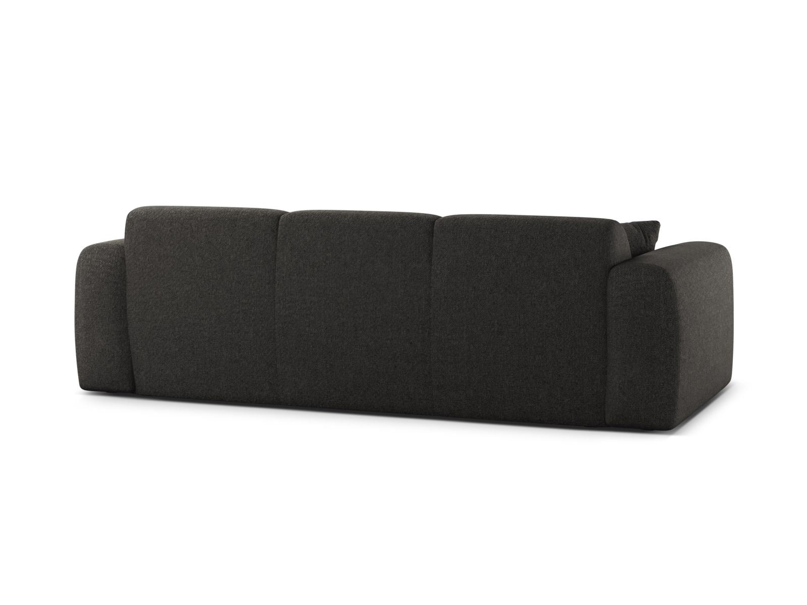 Elegantes 3-Sitzer Sofa Molino in stilvollem Dunkelgrau, ideal für einladende Wohnräume und geschmackvolle Inneneinrichtung.