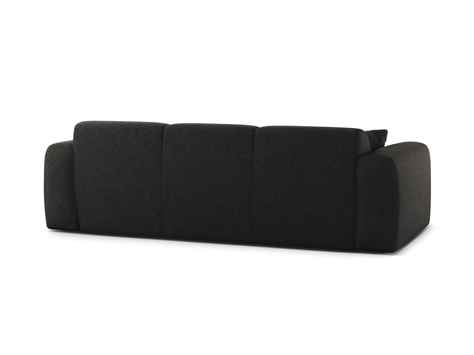 Elegantes 3-Sitzer Sofa Molino in klassischem Anthrazit, ideal für gemütliche Abende und geschmackvolle Wohnräume.