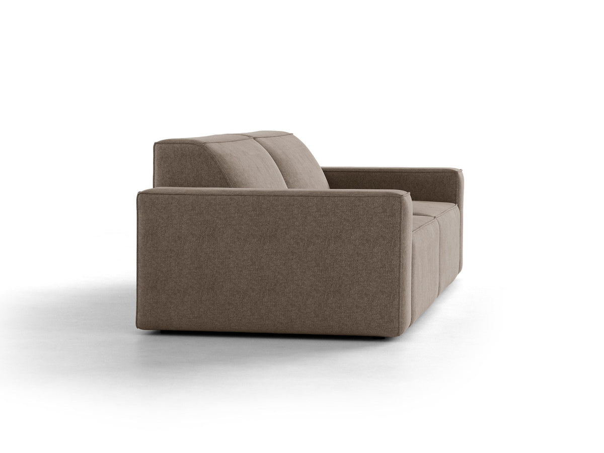 3-Sitzer Modular Sofa Jodie in Cappuccino-Liberty präsentiert im Onlineshop von KAQTU Design AG. 3er Sofa ist von Micadoni