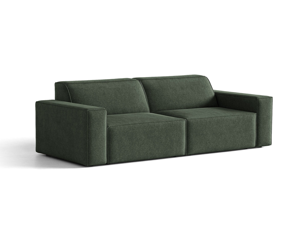 3-Sitzer Modular Sofa Jodie in Moss Green-Liberty präsentiert im Onlineshop von KAQTU Design AG. 3er Sofa ist von Micadoni