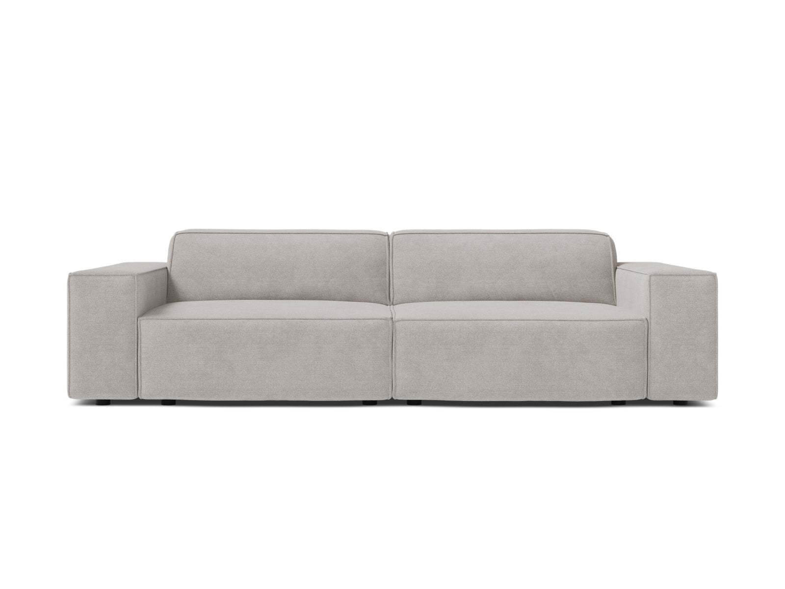 3-Sitzer Modular Sofa Jodie in Light Grey-Liberty präsentiert im Onlineshop von KAQTU Design AG. 3er Sofa ist von Micadoni