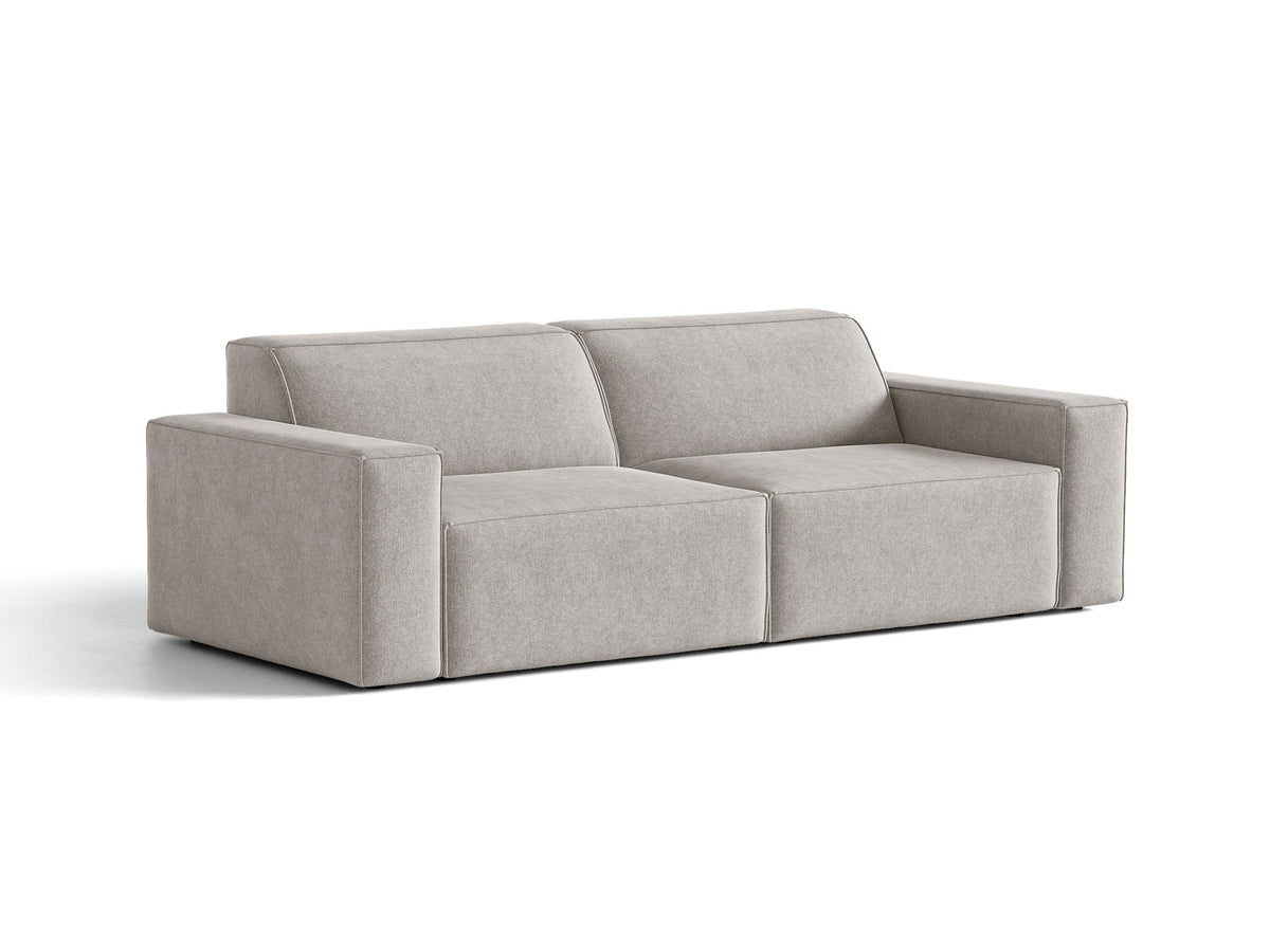 3-Sitzer Modular Sofa Jodie in Light Grey-Liberty präsentiert im Onlineshop von KAQTU Design AG. 3er Sofa ist von Micadoni