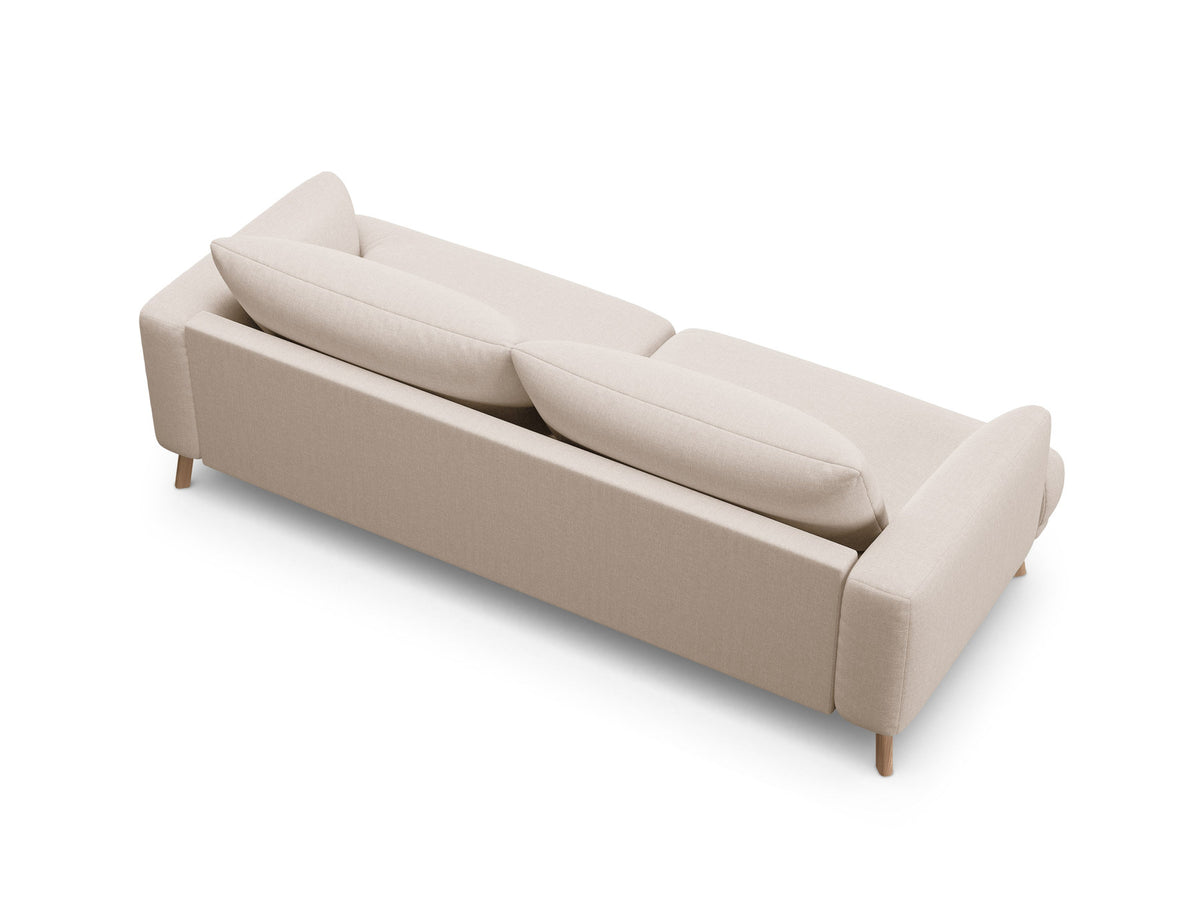 3-Sitzer Sofa Naomi in Beige-Liberty präsentiert im Onlineshop von KAQTU Design AG. 3er Sofa ist von Micadoni