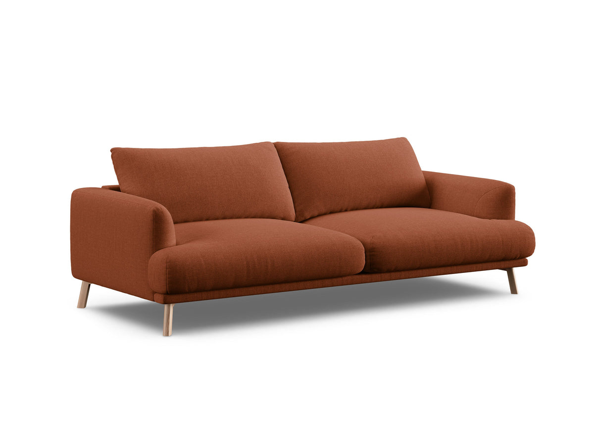 3-Sitzer Sofa Naomi in Brick-Liberty präsentiert im Onlineshop von KAQTU Design AG. 3er Sofa ist von Micadoni