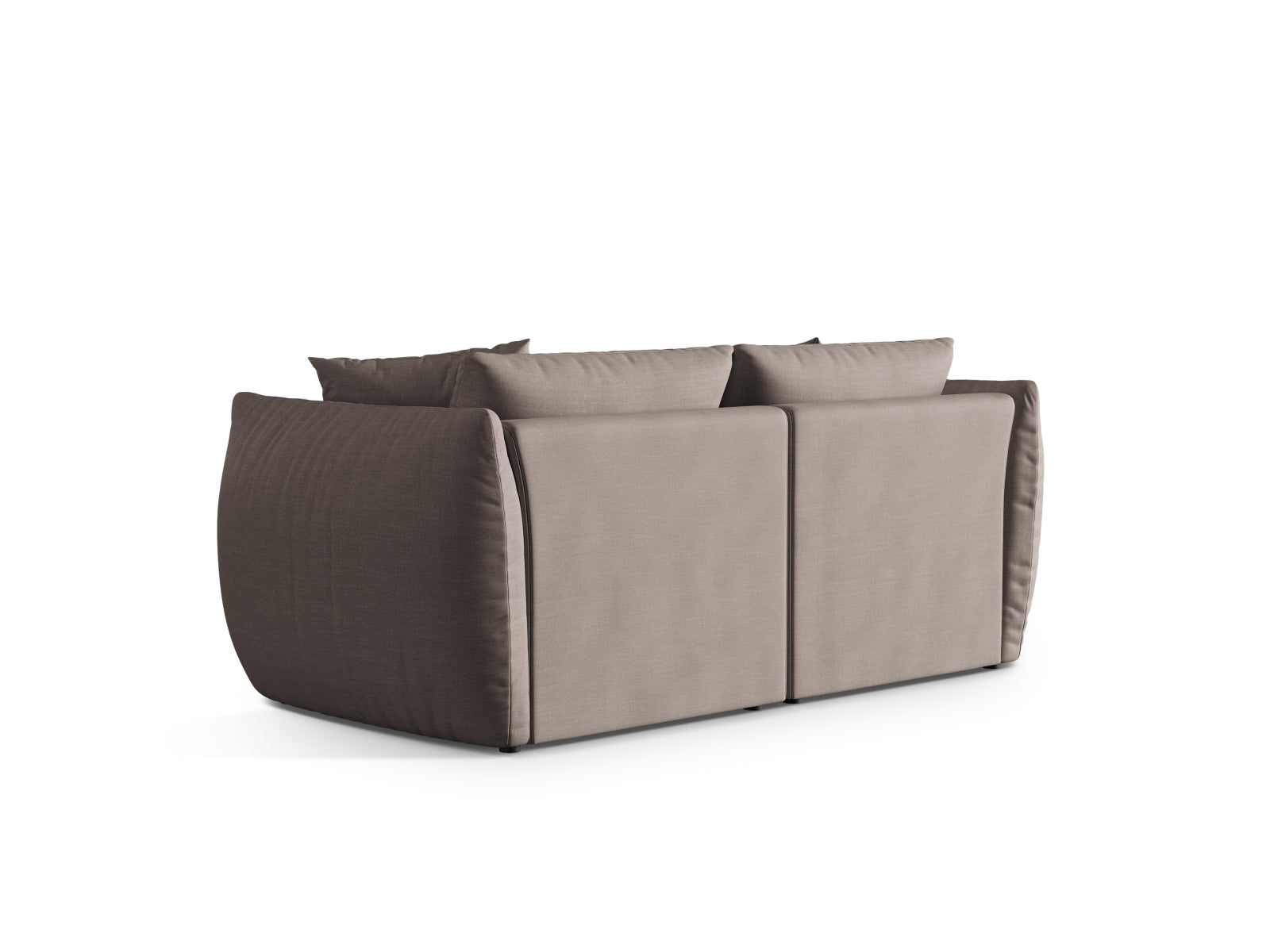Elegantes Chris Modular Sofa 3 Sitzer in dezentem Grau, ideal für stilvolle Wohnräume. Hochwertige Verarbeitung von Micadoni.