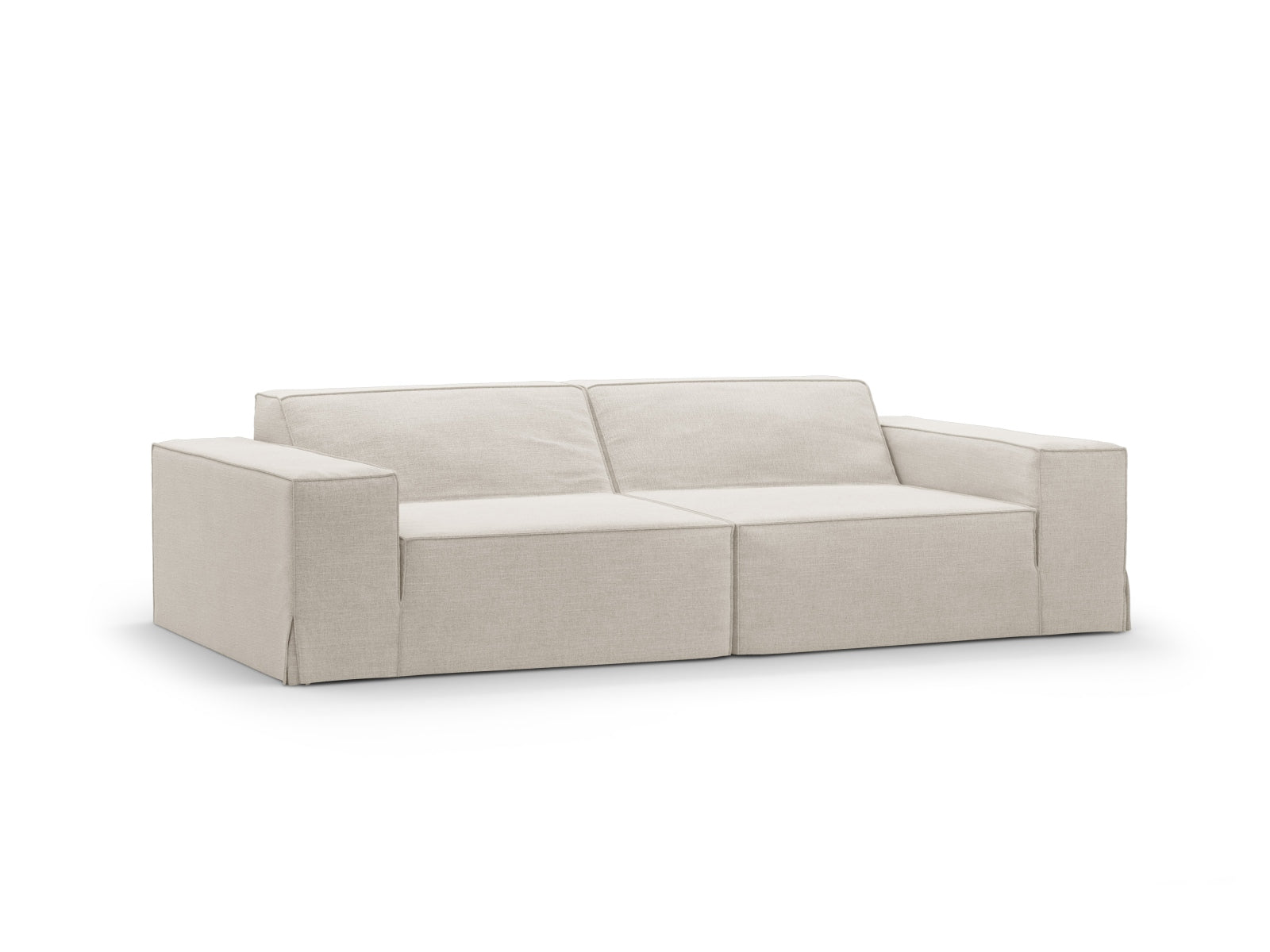 Jodie Modular Sofa 3 Sitzer in Natural präsentiert im Onlineshop von KAQTU Design AG. Modulares Sofa ist von Micadoni