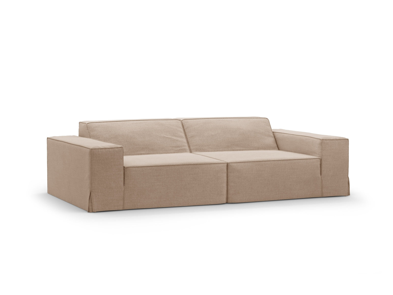 Jodie Modular Sofa 3 Sitzer in Sand präsentiert im Onlineshop von KAQTU Design AG. Modulares Sofa ist von Micadoni