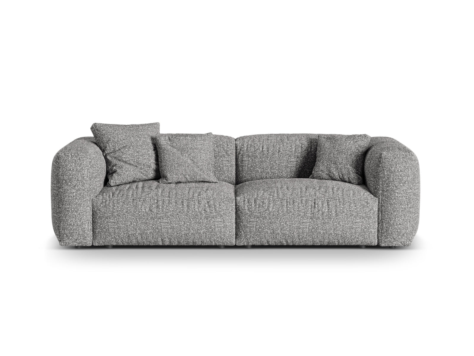 Stilvolles 3-Sitzer Sofa Martina von Micadoni, ideal für zeitgemäße Wohnräume, bietet eine harmonische Kombination aus Bequemlichkeit und modischem Flair.