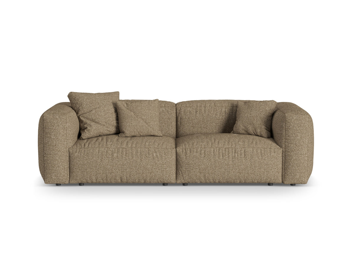 3-Sitzer Modular Sofa Martina in Cappuccino-Monet präsentiert im Onlineshop von KAQTU Design AG. 3er Sofa ist von Micadoni