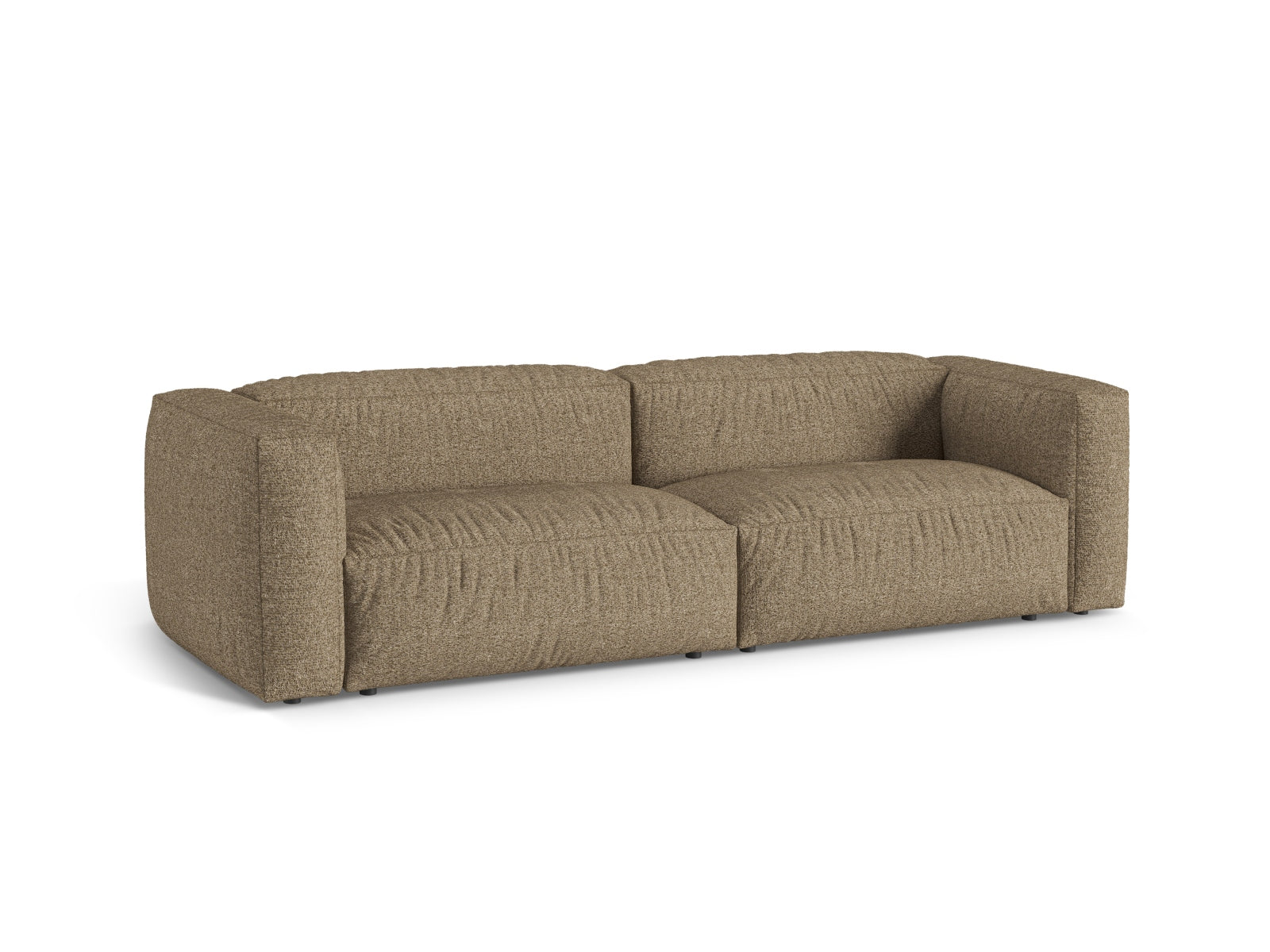 Modulares 3-Sitzer Sofa Martina von Micadoni, ideal für stilvolle Wohnräume, bietet vielseitige Gestaltungsmöglichkeiten und hohen Sitzkomfort.