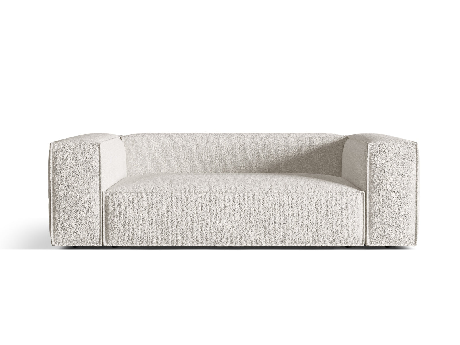 Nuria Sofa 3 Sitzer in Grey Beige Melange-Monet präsentiert im Onlineshop von KAQTU Design AG. Sofa ist von Micadoni