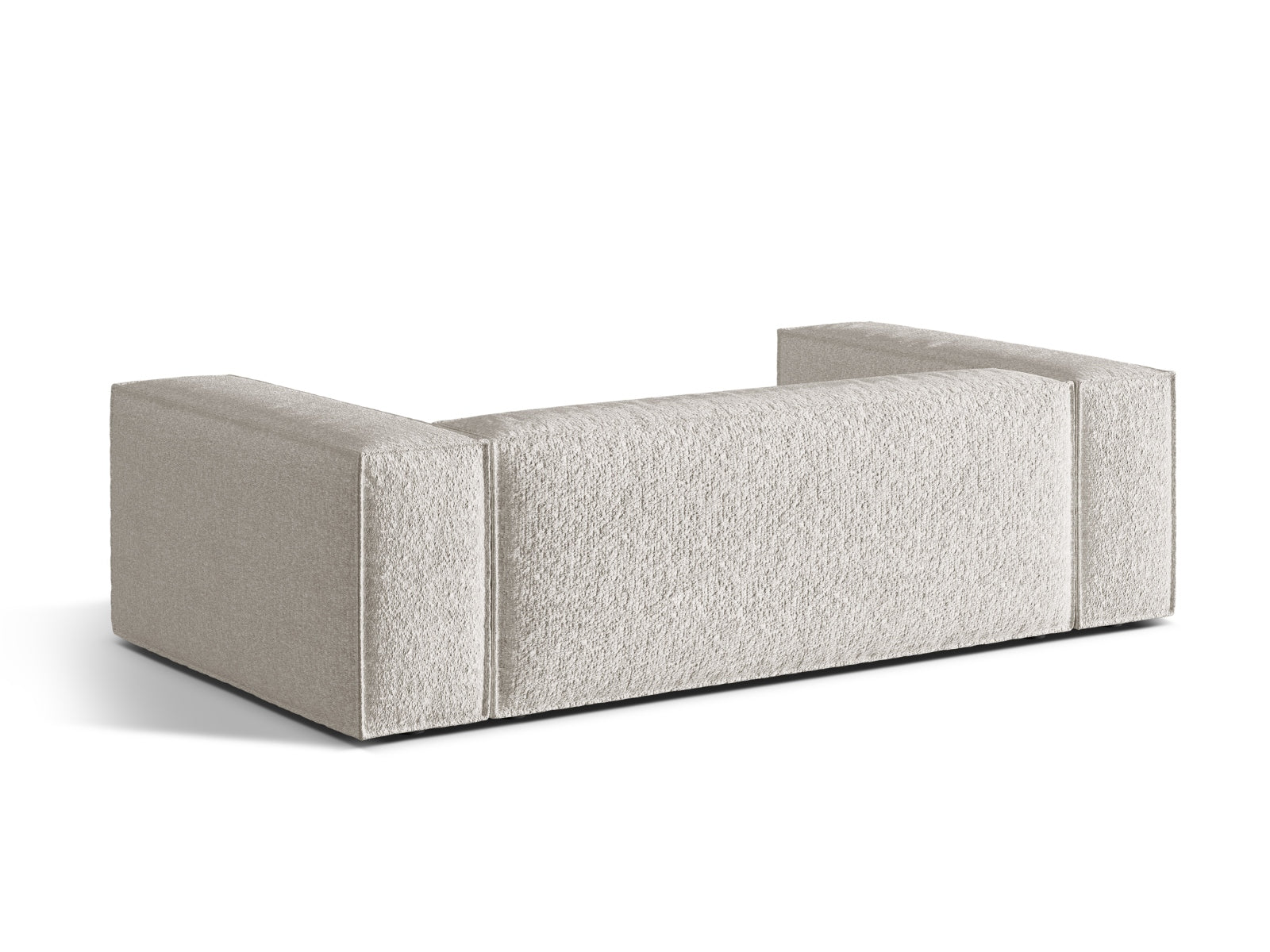 Nuria Sofa 3 Sitzer in Grey Beige Melange-Monet präsentiert im Onlineshop von KAQTU Design AG. Sofa ist von Micadoni
