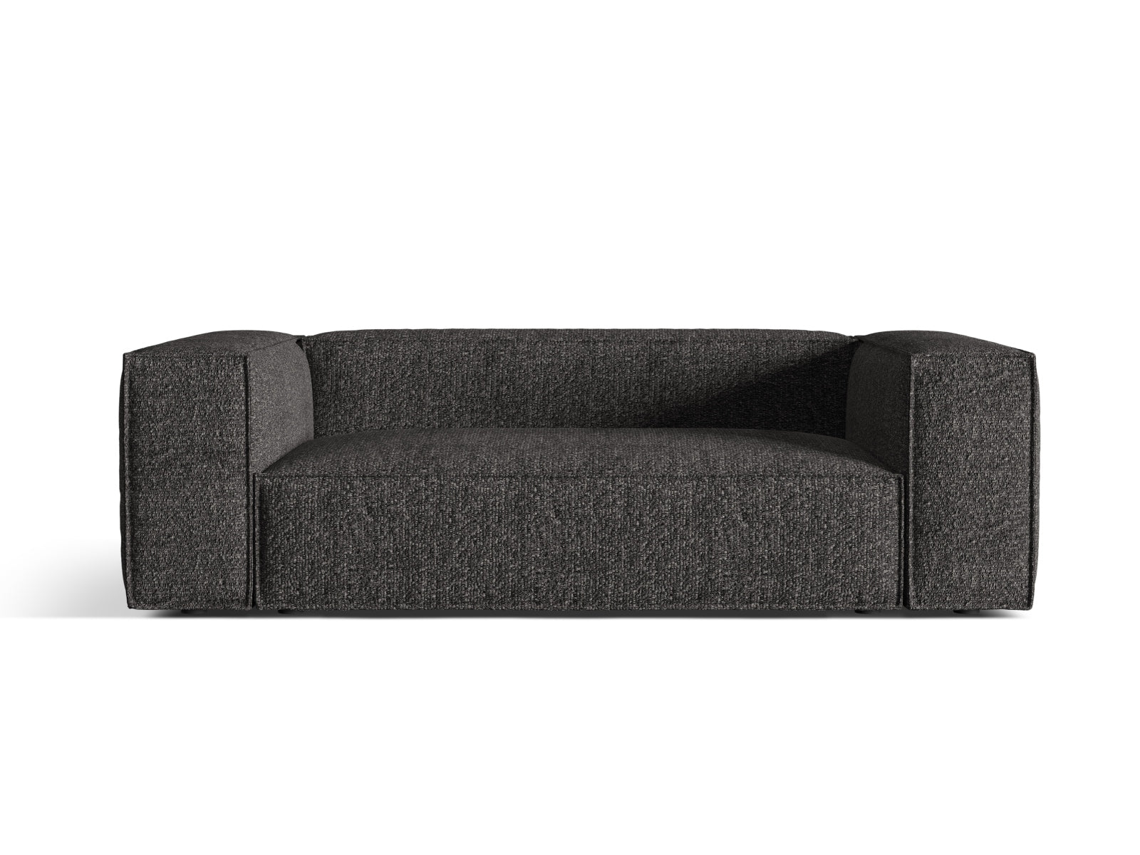 Nuria Sofa 3 Sitzer in Anthracite-Monet präsentiert im Onlineshop von KAQTU Design AG. Sofa ist von Micadoni