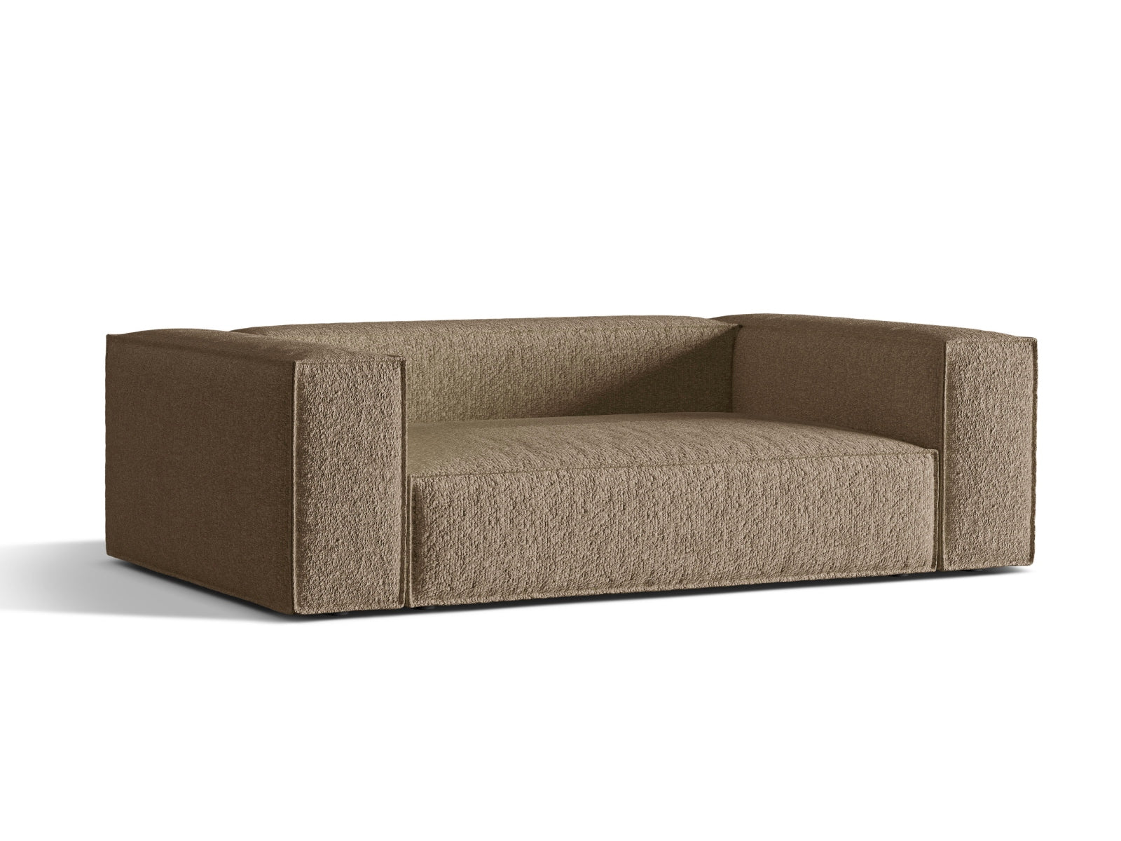 Nuria Sofa 3 Sitzer in Cappuccino-Monet präsentiert im Onlineshop von KAQTU Design AG. Sofa ist von Micadoni
