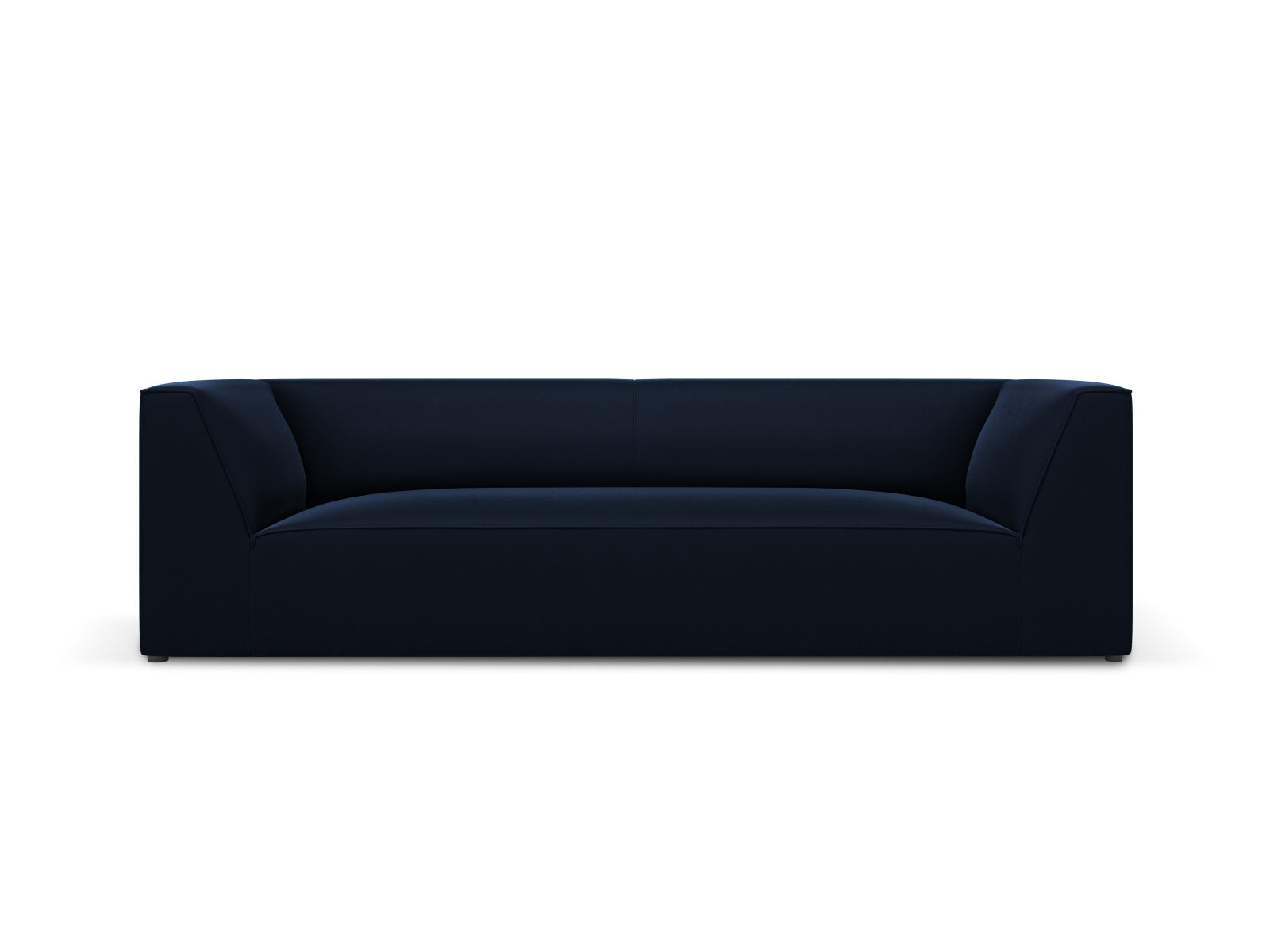 Ruby Velour Sofa 3 Sitzer in Royal Blue-Salvador präsentiert im Onlineshop von KAQTU Design AG. 3er Sofa ist von Micadoni