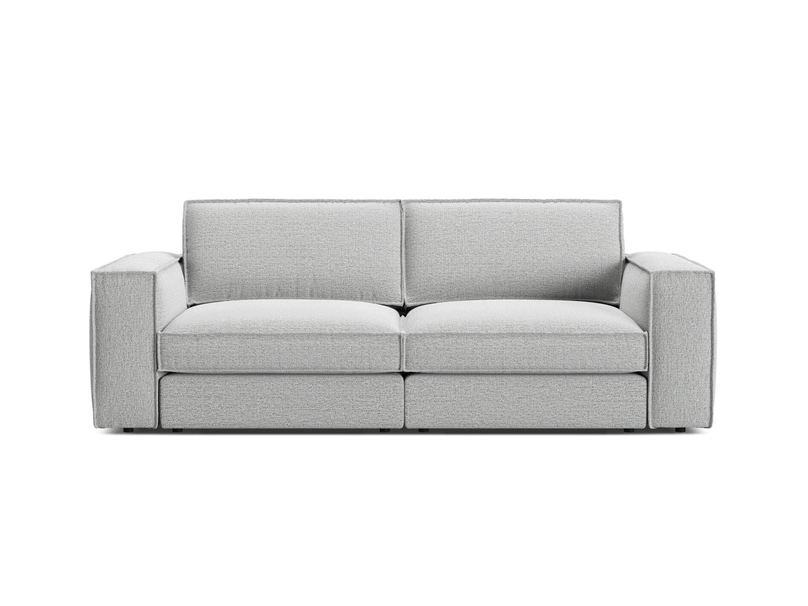 3-Sitzer Modular Sofa Pola in Light Grey-Babel präsentiert im Onlineshop von KAQTU Design AG. 3er Sofa ist von Micadoni