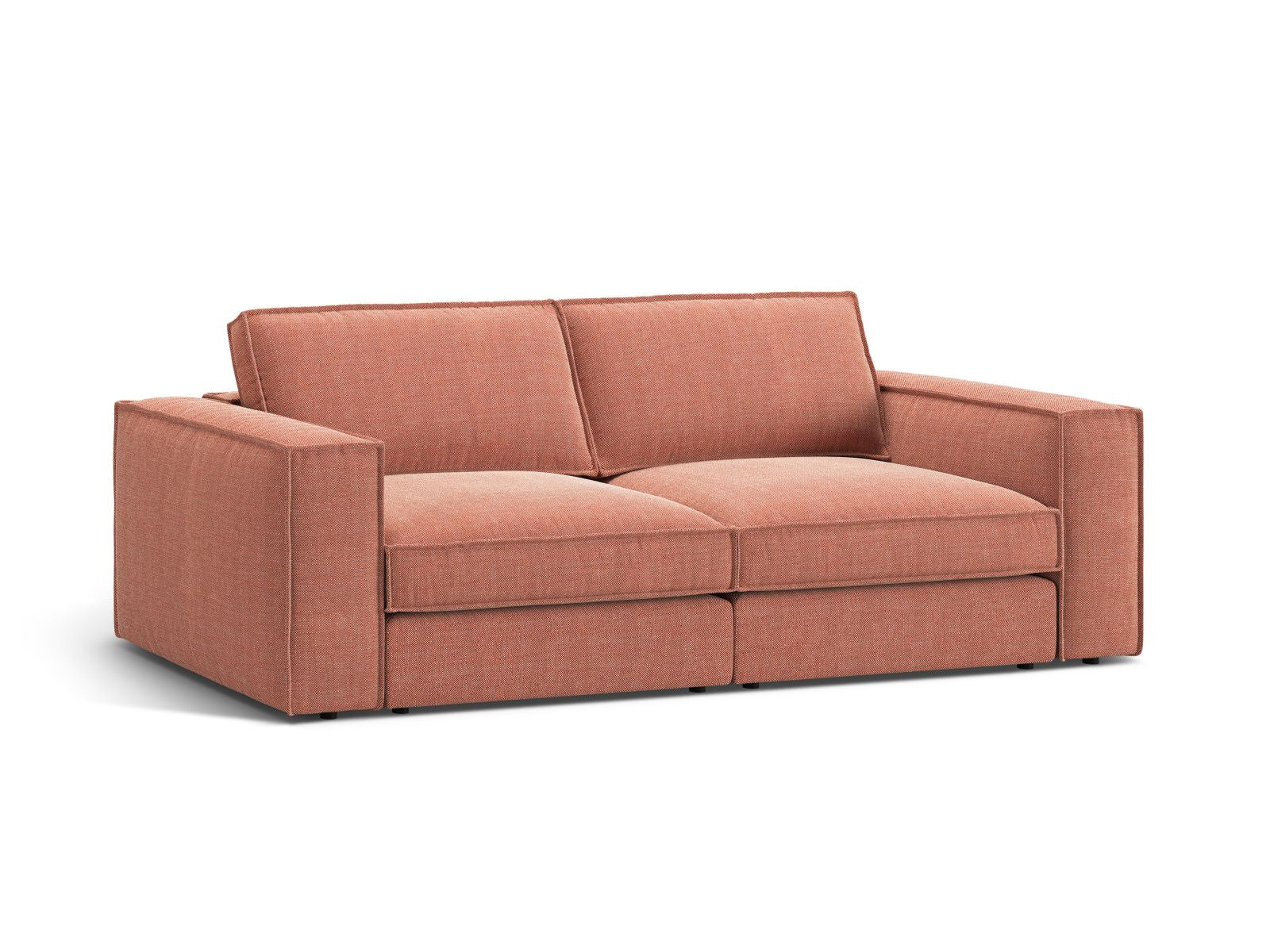 Elegantes 3-Sitzer Sofa Pola von Micadoni in stilvollem Design, ideal für moderne Wohnräume und gemütliche Abende.
