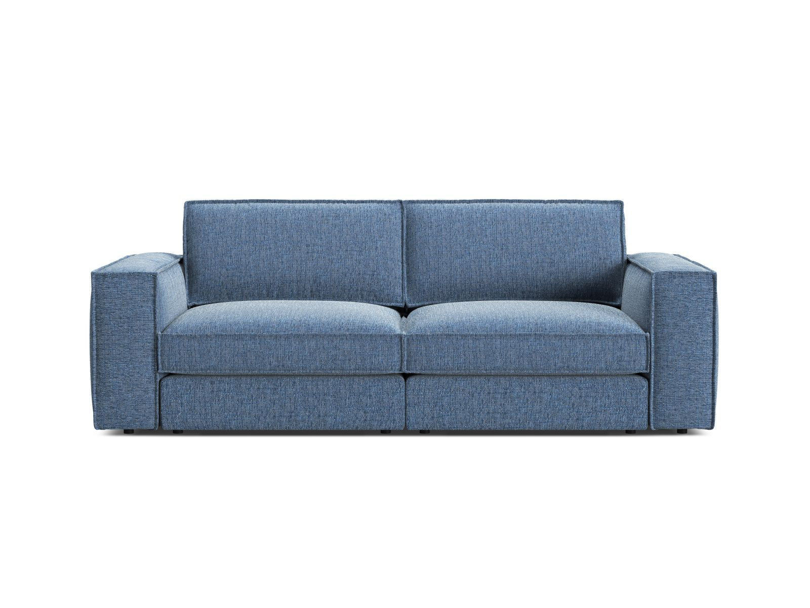 3-Sitzer Modular Sofa Pola in Dark Blue-Babel präsentiert im Onlineshop von KAQTU Design AG. 3er Sofa ist von Micadoni