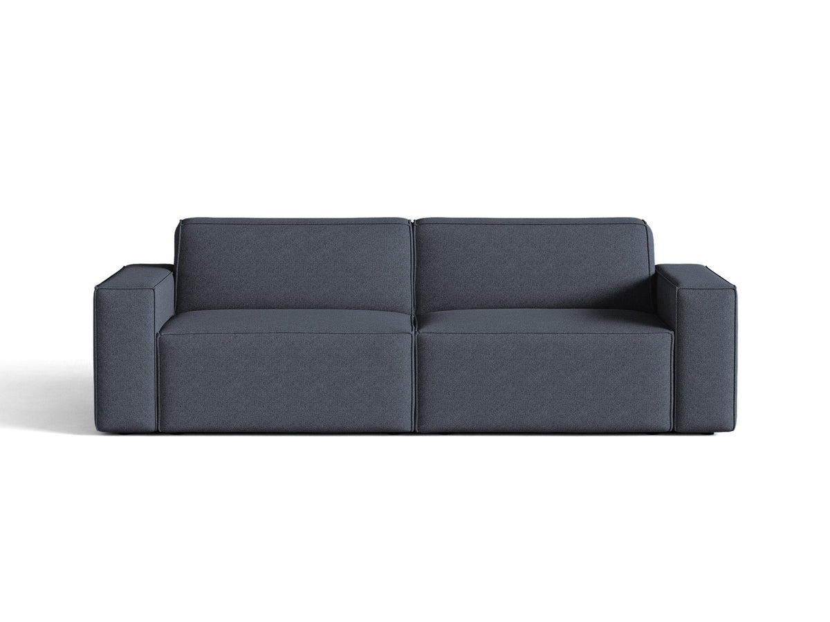 Jodie Modulares Sofa 3 Sitzer in Blue-Megan präsentiert im Onlineshop von KAQTU Design AG. 3er Sofa ist von Micadoni