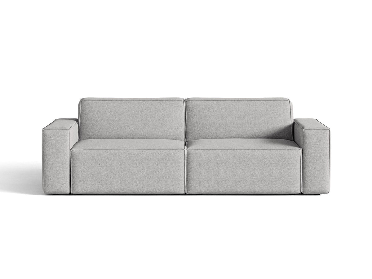 Jodie Modulares Sofa 3 Sitzer in Light Grey-Megan präsentiert im Onlineshop von KAQTU Design AG. 3er Sofa ist von Micadoni