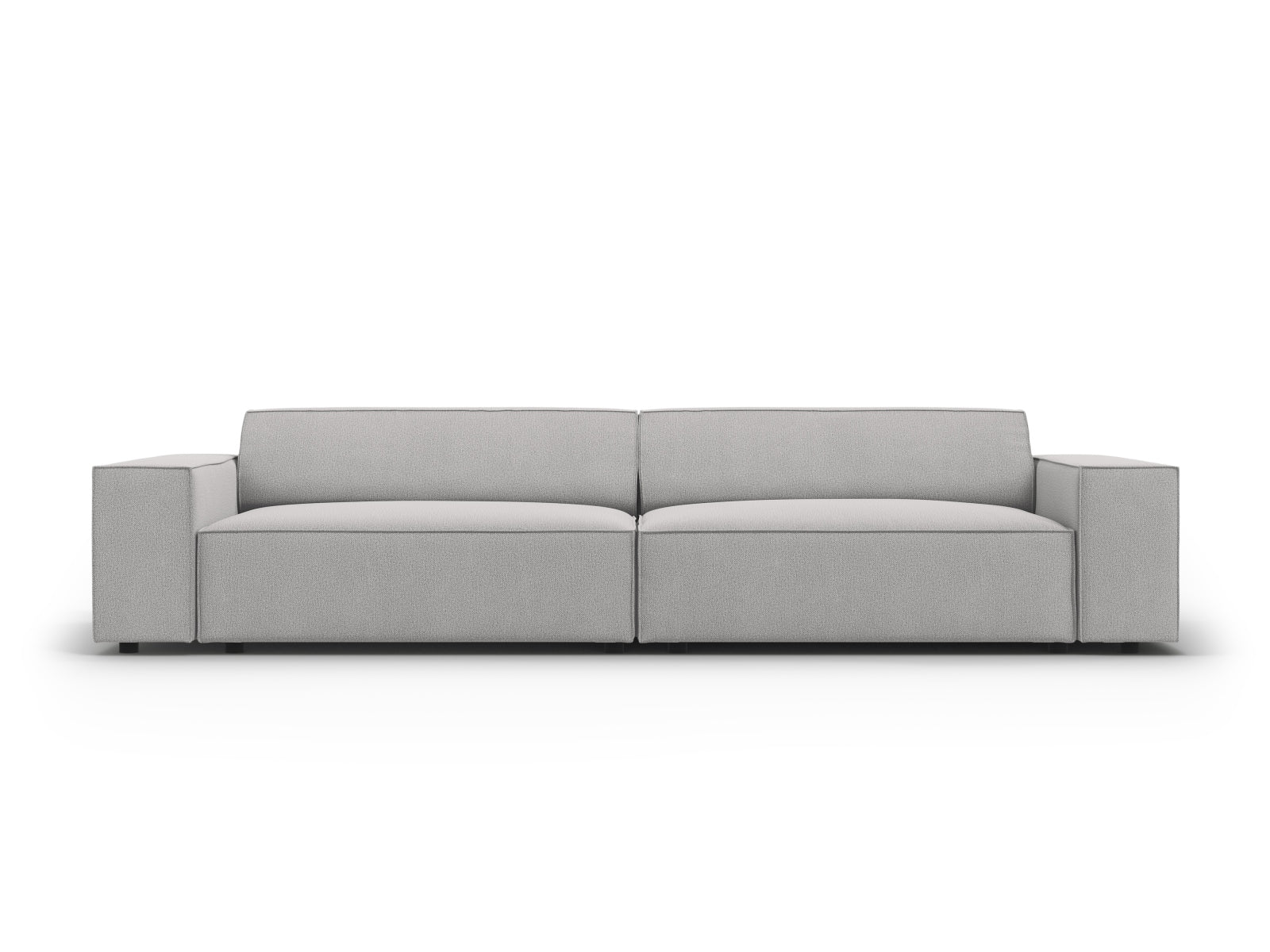 Jodie Modulares Sofa 3 Sitzer in Light Grey-Megan präsentiert im Onlineshop von KAQTU Design AG. 3er Sofa ist von Micadoni