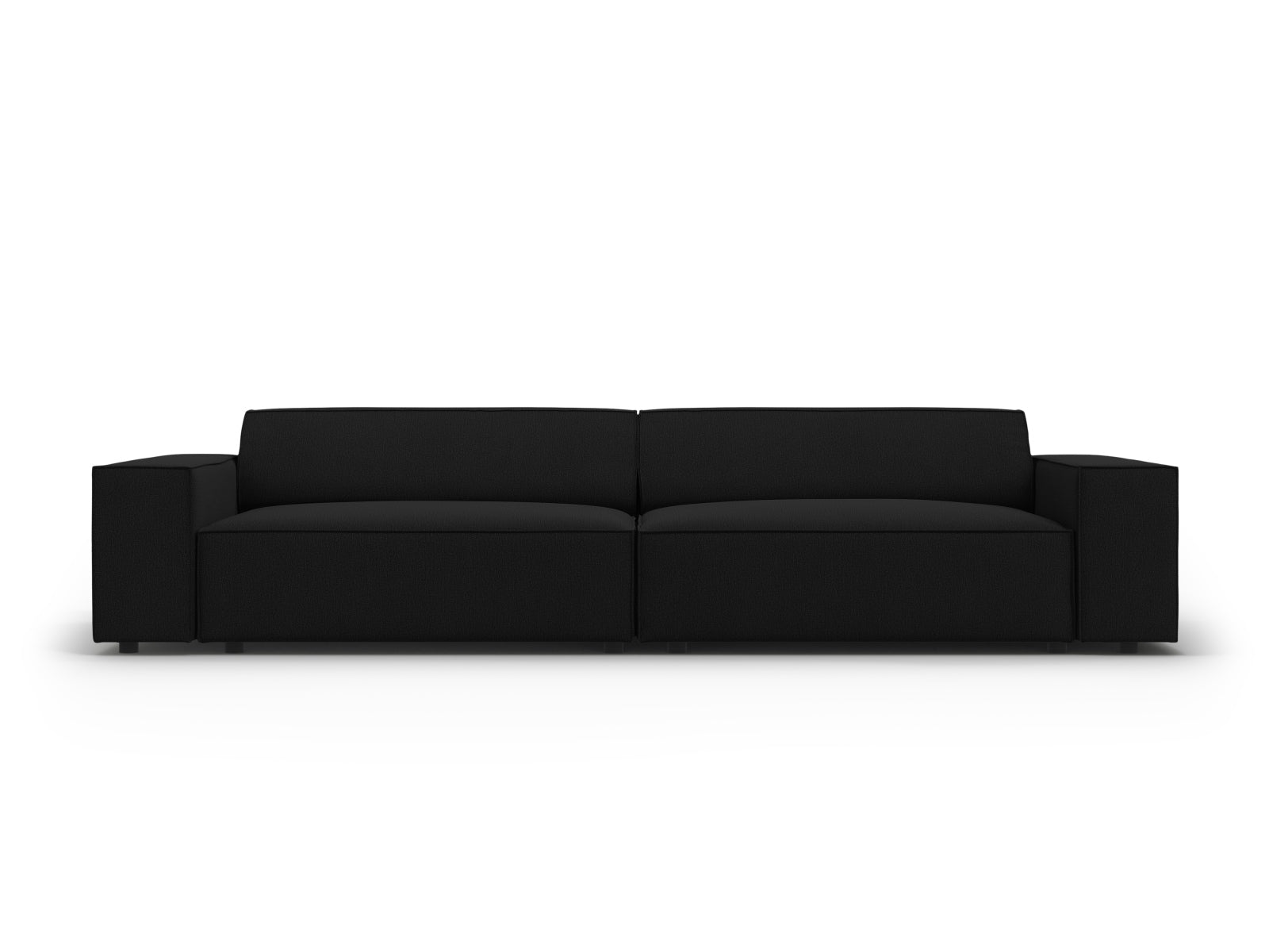 Jodie Modulares Sofa 3 Sitzer in Black-Megan präsentiert im Onlineshop von KAQTU Design AG. 3er Sofa ist von Micadoni