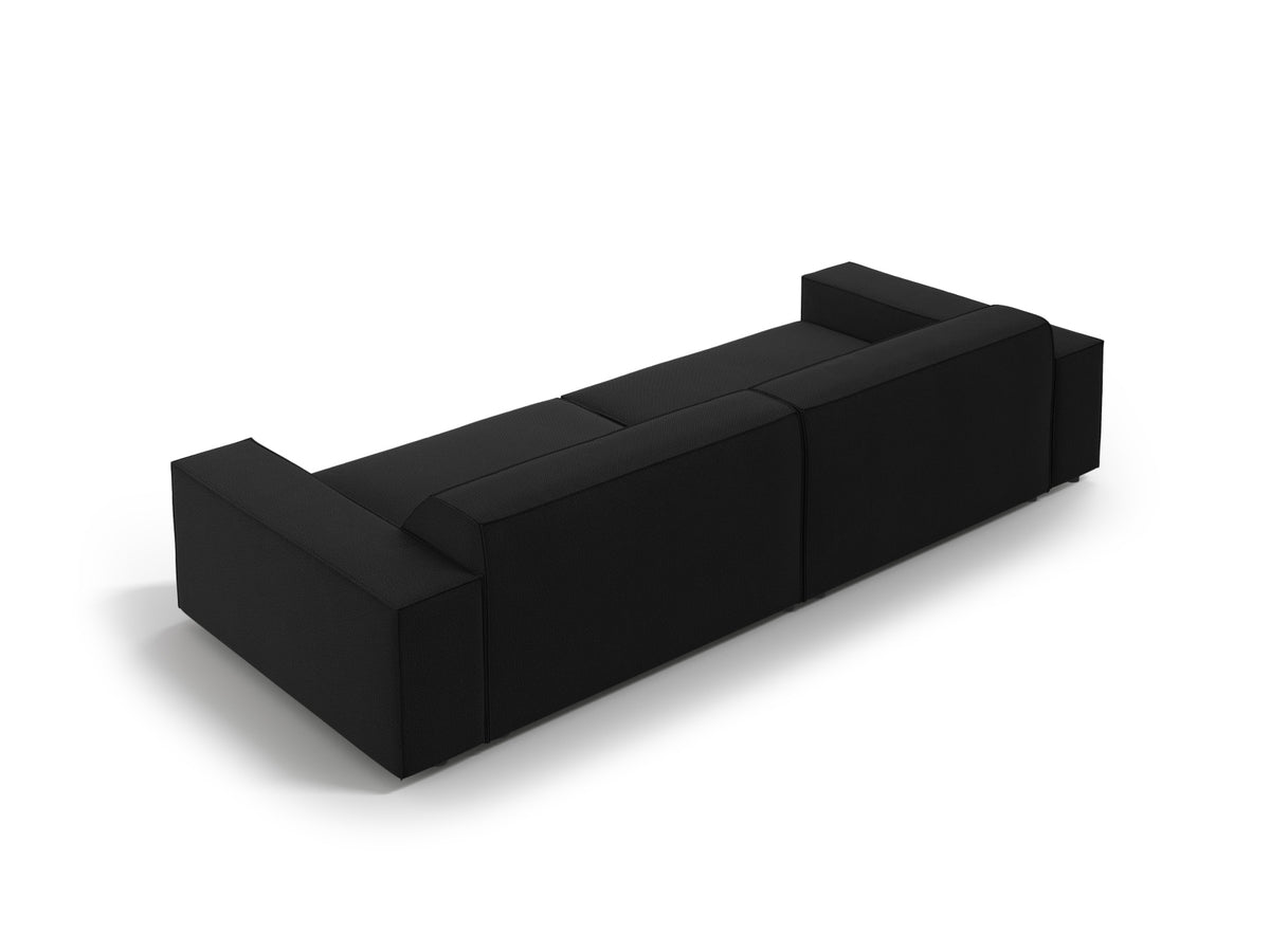 Jodie Modulares Sofa 3 Sitzer in Black-Megan präsentiert im Onlineshop von KAQTU Design AG. 3er Sofa ist von Micadoni