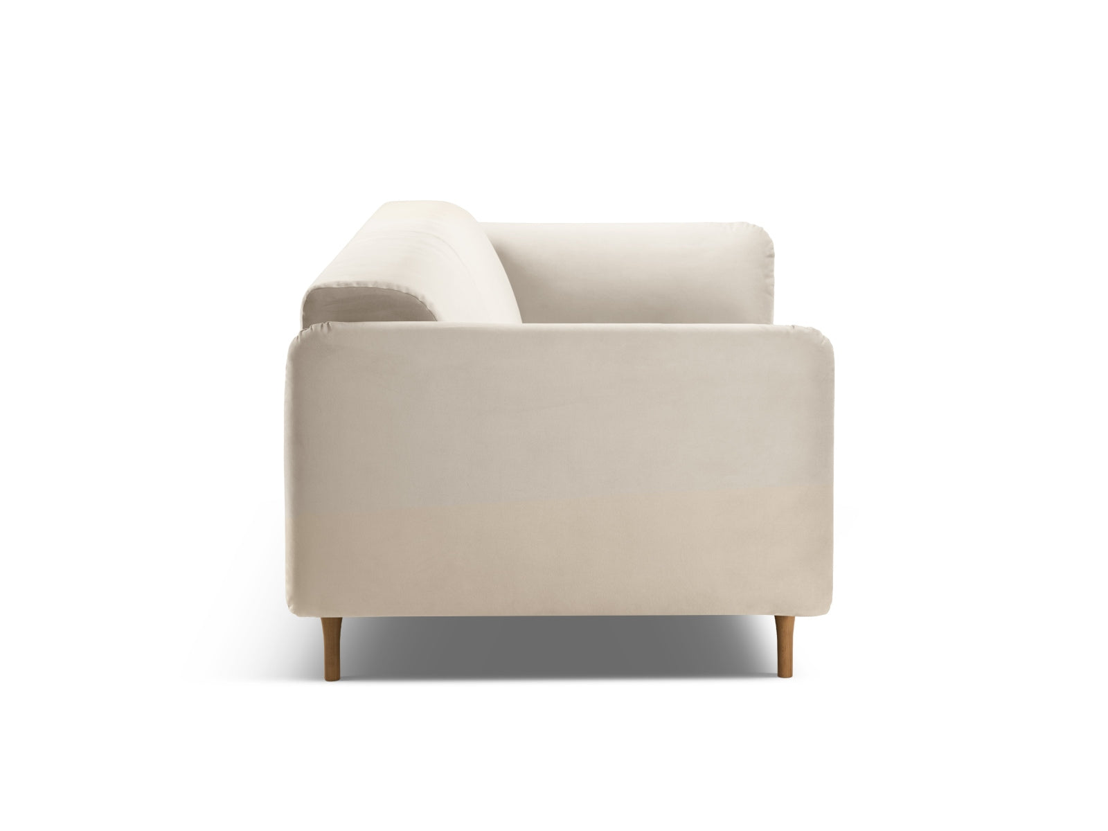 Entdecken Sie das stilvolle Noomi Velour Sofa 3 Sitzer von Micadoni – ideal für Ihr modernes Wohnzimmer, vereint Komfort und Eleganz.