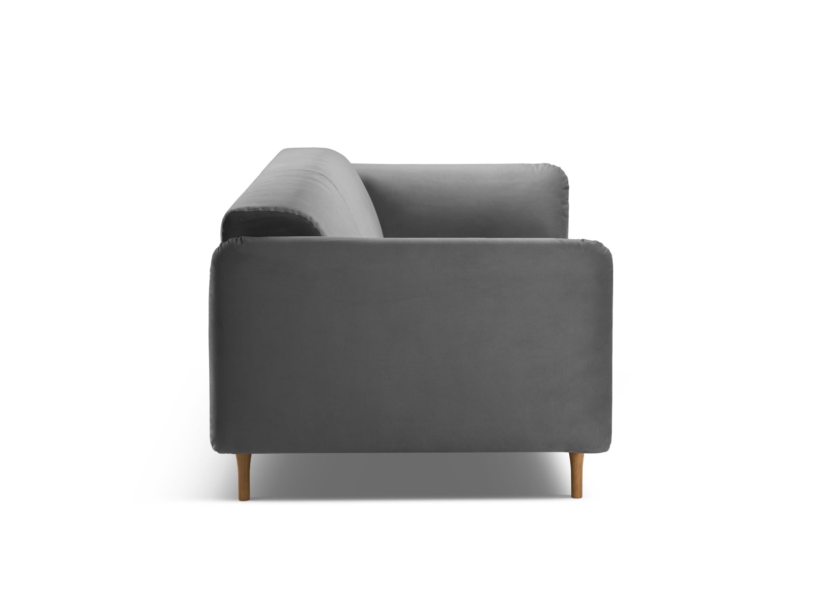 Entdecken Sie das stilvolle Noomi Velour Sofa 3 Sitzer von Micadoni – ideal für Ihr modernes Wohnzimmer, vereint Komfort und Eleganz.