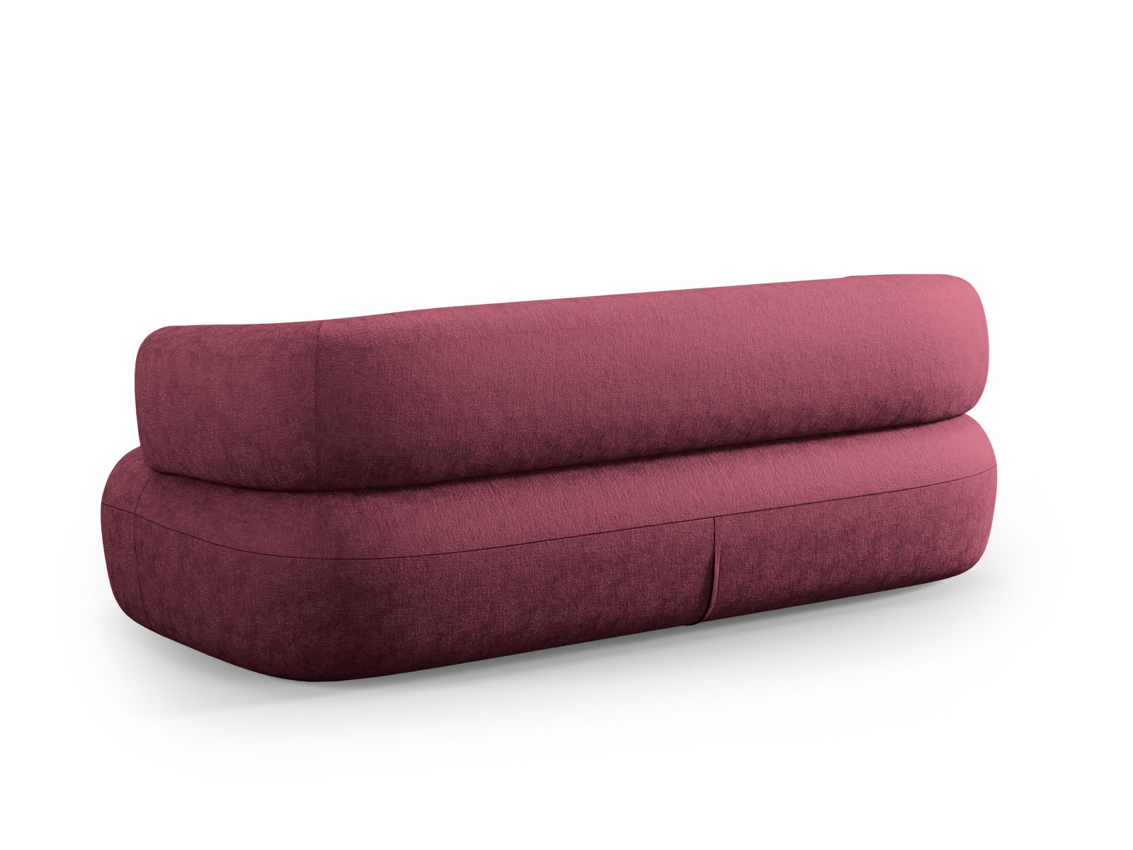 Gemütliches 3-Sitzer Sofa Jenny in hochwertigem Cherrywood, perfekt für stilvolle Wohnzimmer und entspannte Abende.