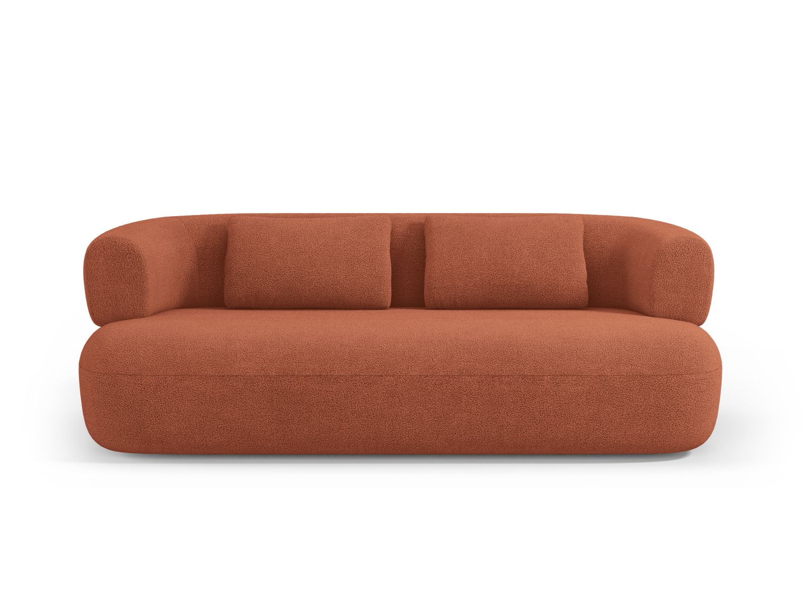3-Sitzer Sofa Jenny in Brick-Now or Never präsentiert im Onlineshop von KAQTU Design AG. 3er Sofa ist von Micadoni