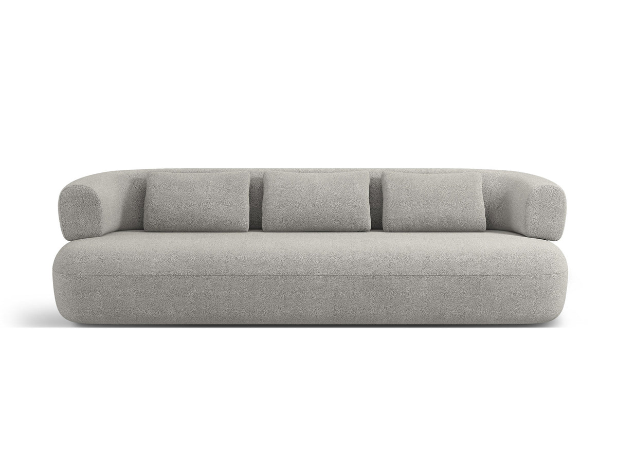 3-Sitzer Sofa Jenny in Light Grey-Now or Never präsentiert im Onlineshop von KAQTU Design AG. 3er Sofa ist von Micadoni