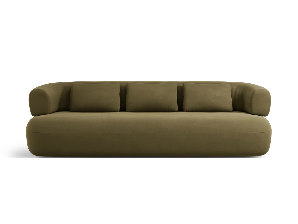 3-Sitzer Sofa Jenny in Green-Salvador präsentiert im Onlineshop von KAQTU Design AG. 3er Sofa ist von Micadoni