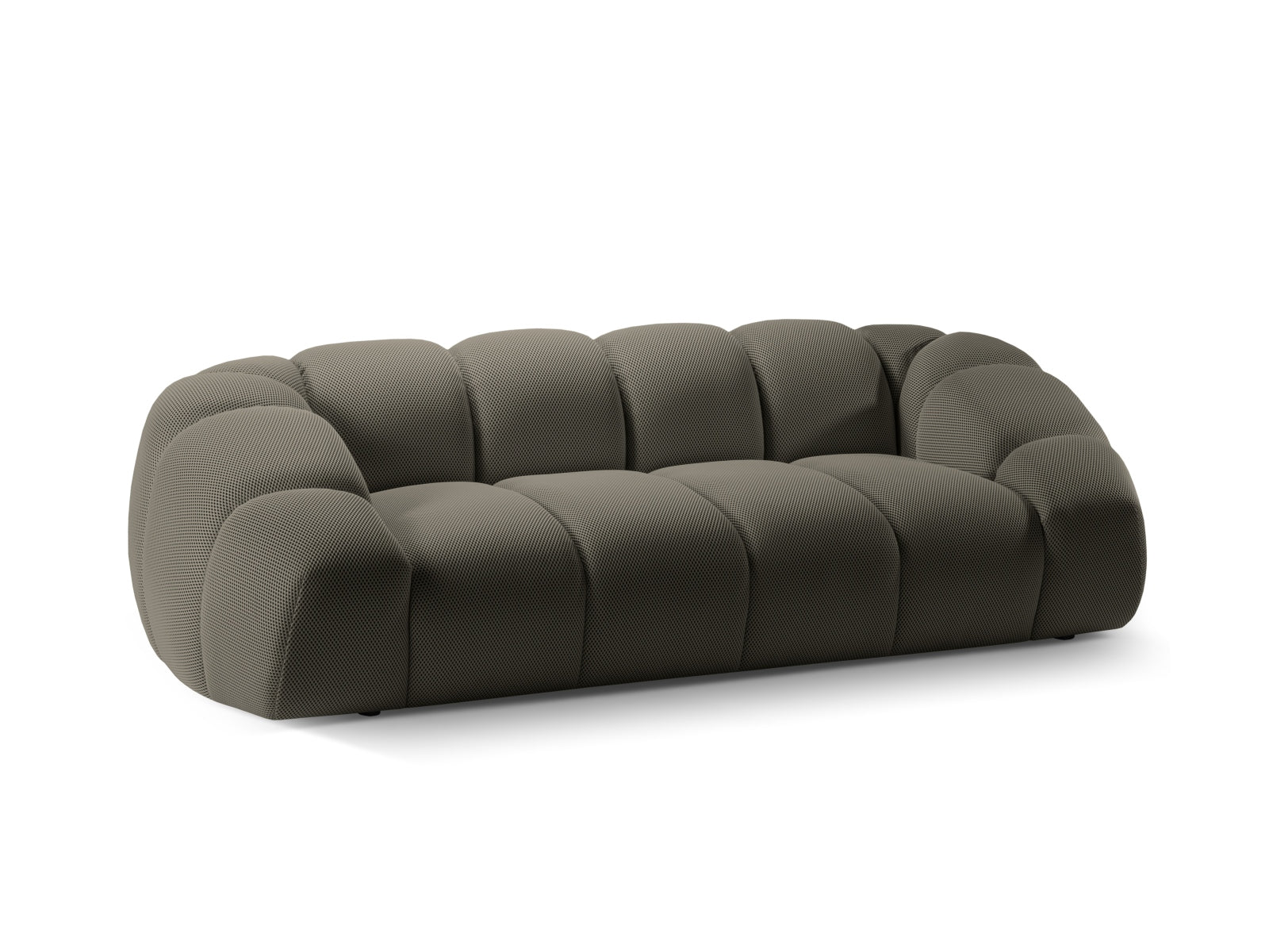 Elegantes 3-Sitzer Sofa Diana von Micadoni in Steel-Sonic, ideal für gemütliche Abende und stilvolle Einrichtung in jedem Wohnraum.