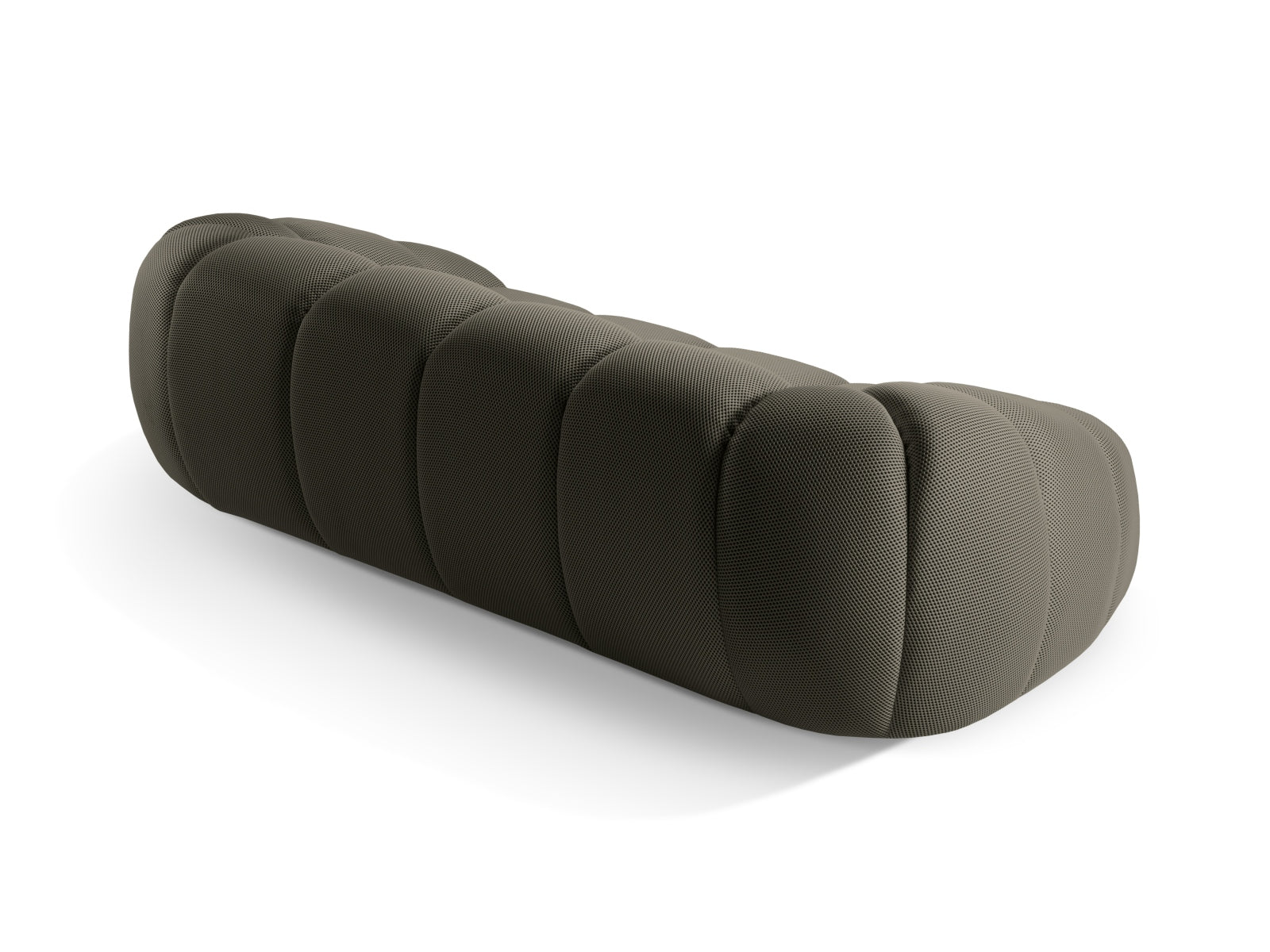 Elegantes 3-Sitzer Sofa Diana von Micadoni in Steel-Sonic, ideal für stilvolle Wohnräume und gemütliche Abende.