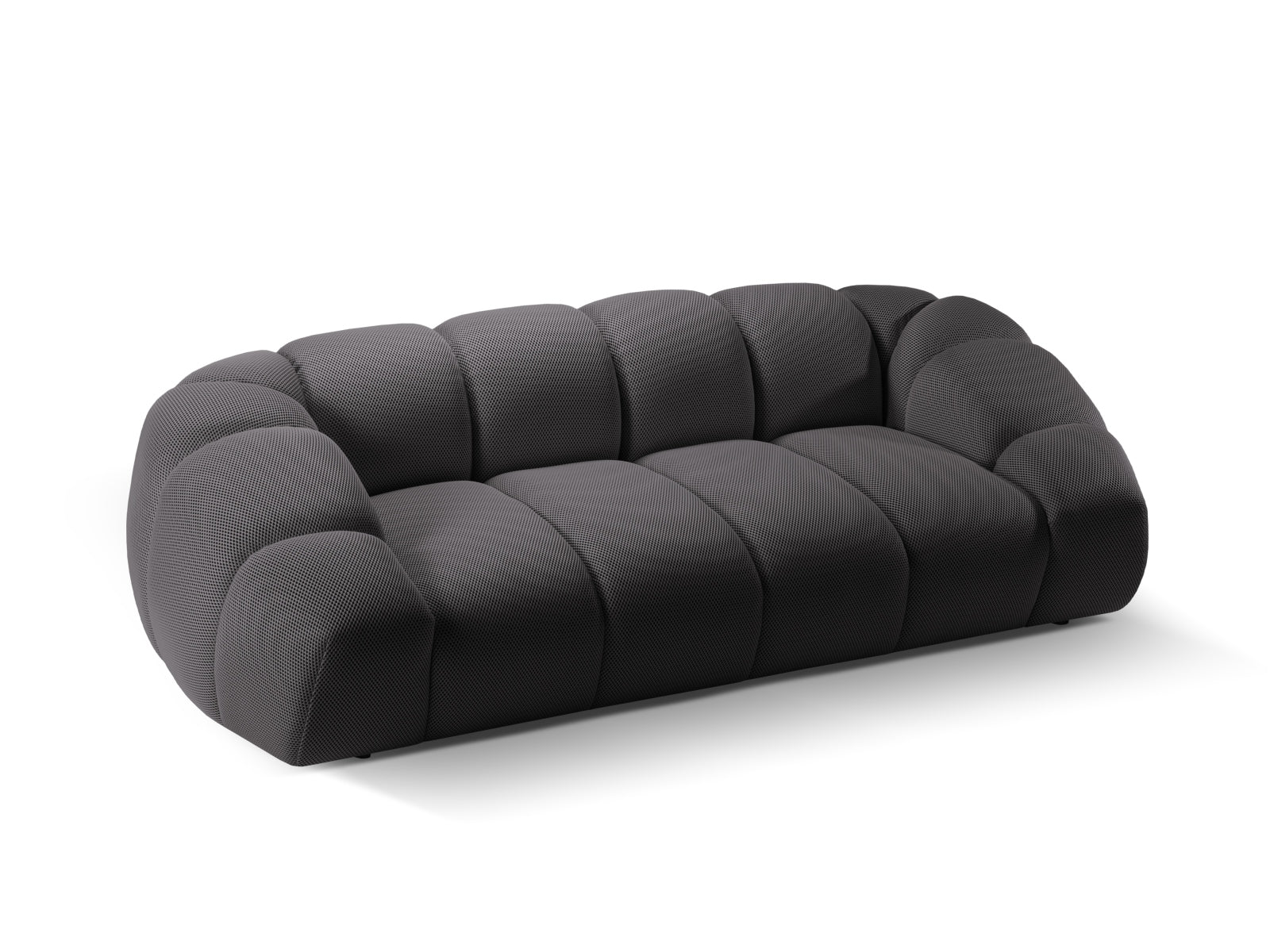 Modernes 3-Sitzer Sofa Diana von Micadoni in edlem Espresso-Sonic, perfekt für gemütliche Abende und stilvolle Einrichtung.