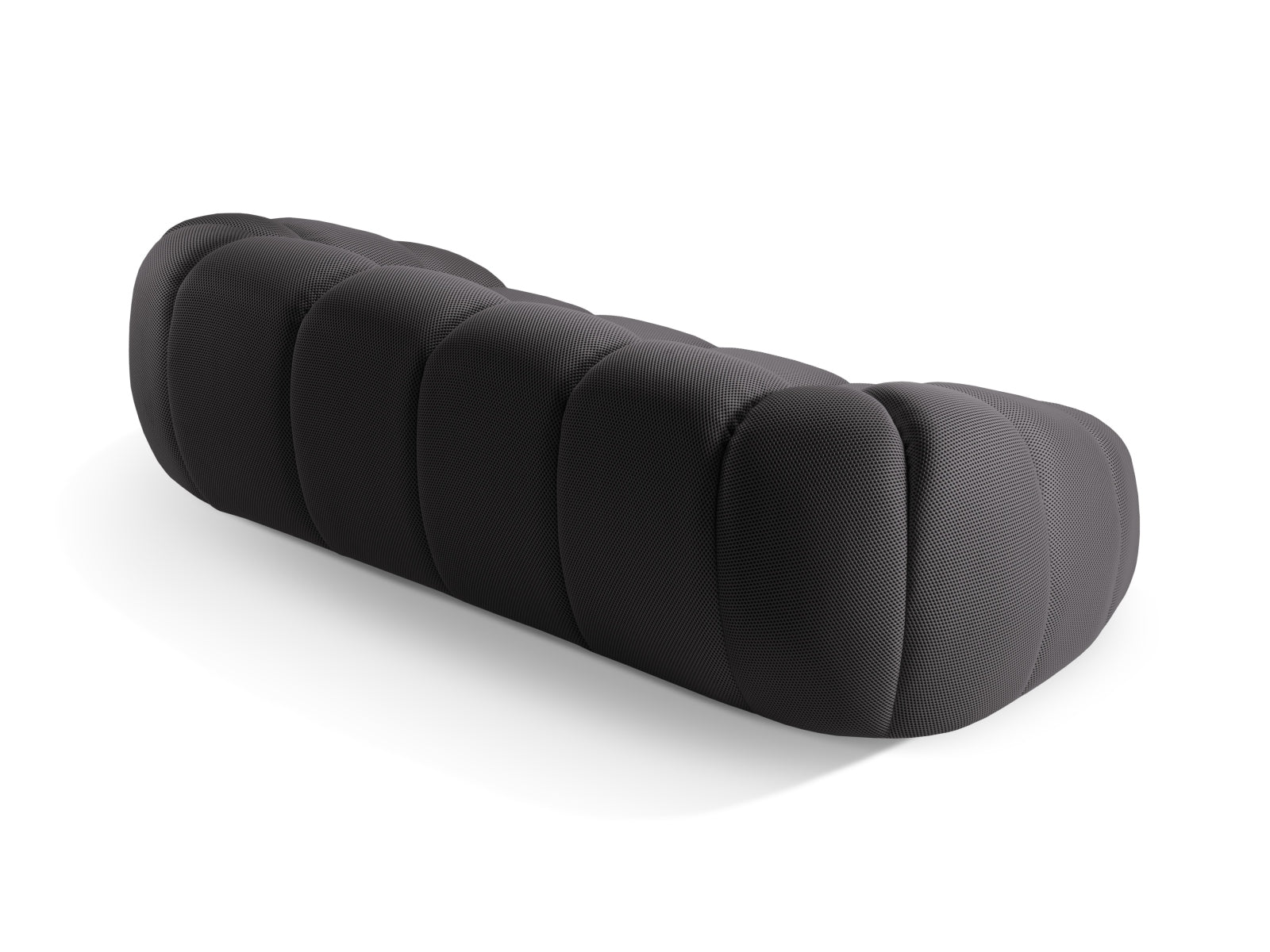 Elegantes 3-Sitzer Sofa Diana von Micadoni in tiefem Espresso-Sonic, ideal für stilvolle Wohnräume und entspannte Stunden.