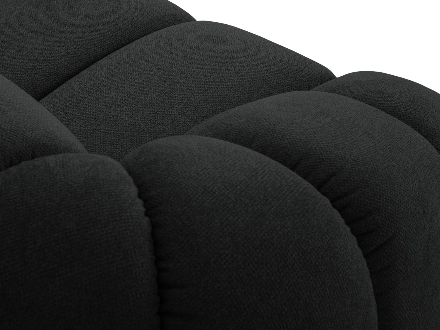 Stilvolles 3-Sitzer Sofa "Diana" in klassischem Anthrazit, perfekt für moderne Wohnräume und entspannte Stunden von Micadoni.