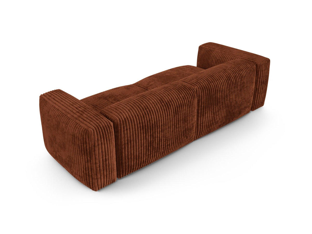 3-Sitzer Modular Sofa XL Martina in Brick-Tilia präsentiert im Onlineshop von KAQTU Design AG. 3er Sofa ist von Micadoni