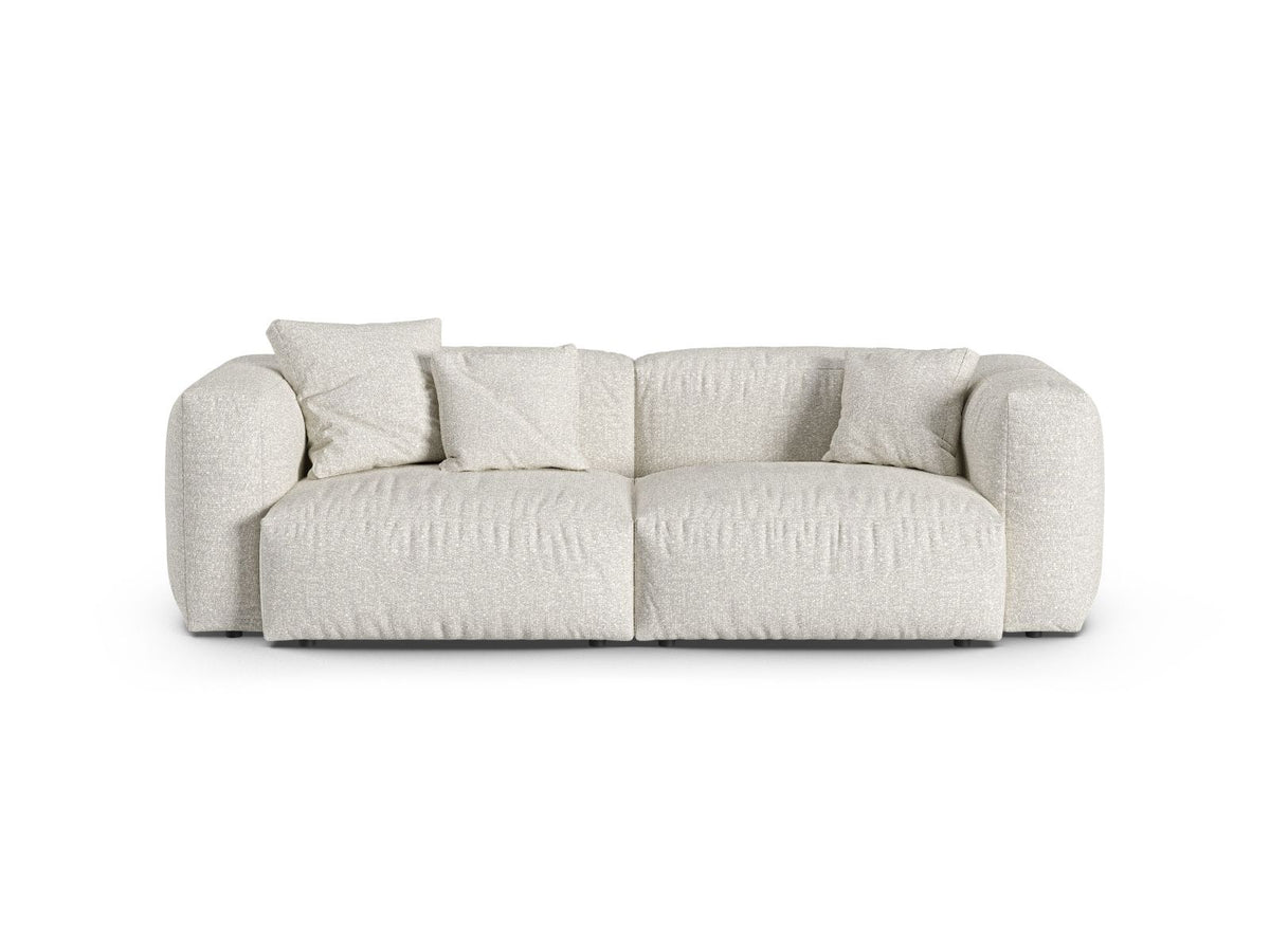3-Sitzer Modular Sofa XL Martina in Grey Beige Melange-Monet präsentiert im Onlineshop von KAQTU Design AG. 3er Sofa ist von Micadoni