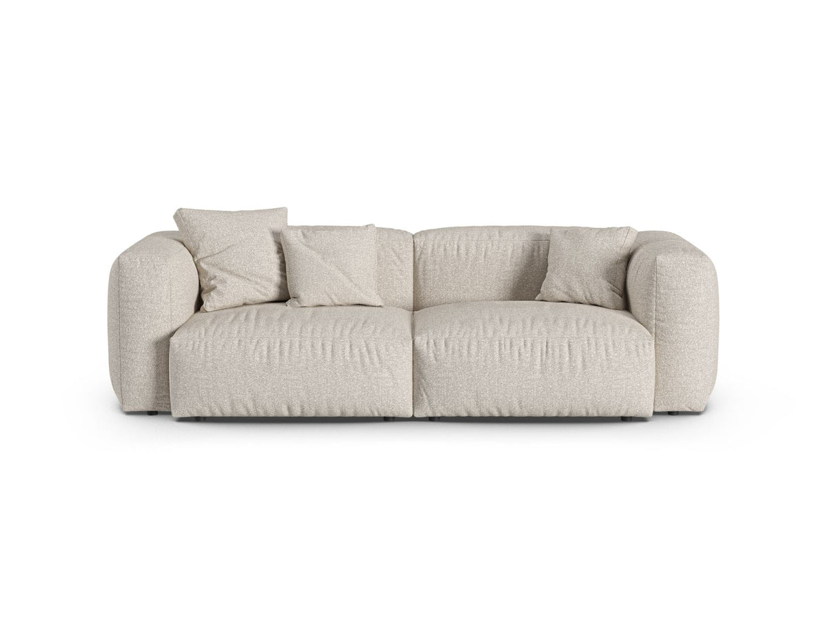3-Sitzer Modular Sofa XL Martina in Beige-Monet präsentiert im Onlineshop von KAQTU Design AG. 3er Sofa ist von Micadoni