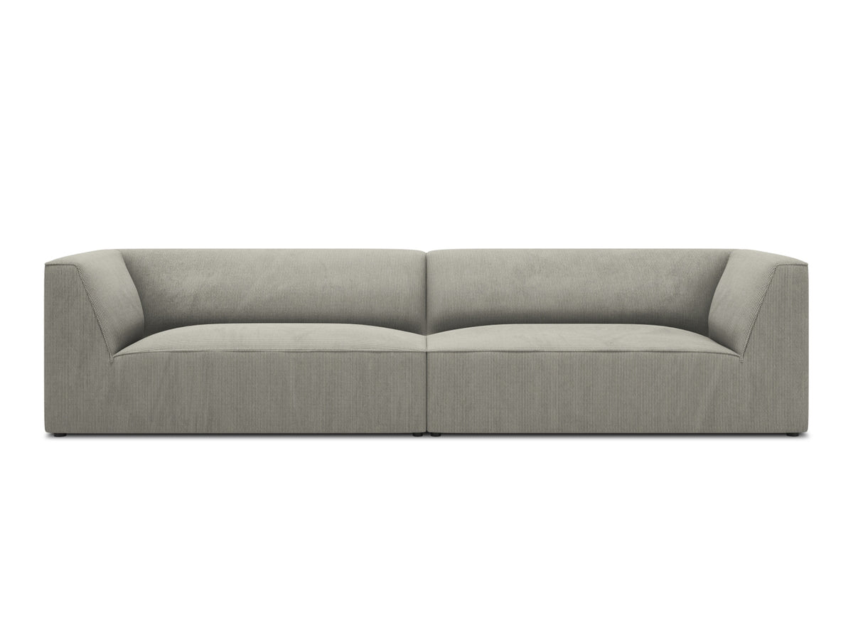 Ruby Sofa 4 Sitzer in Light Grey-Scala präsentiert im Onlineshop von KAQTU Design AG. 4er Sofa ist von Micadoni