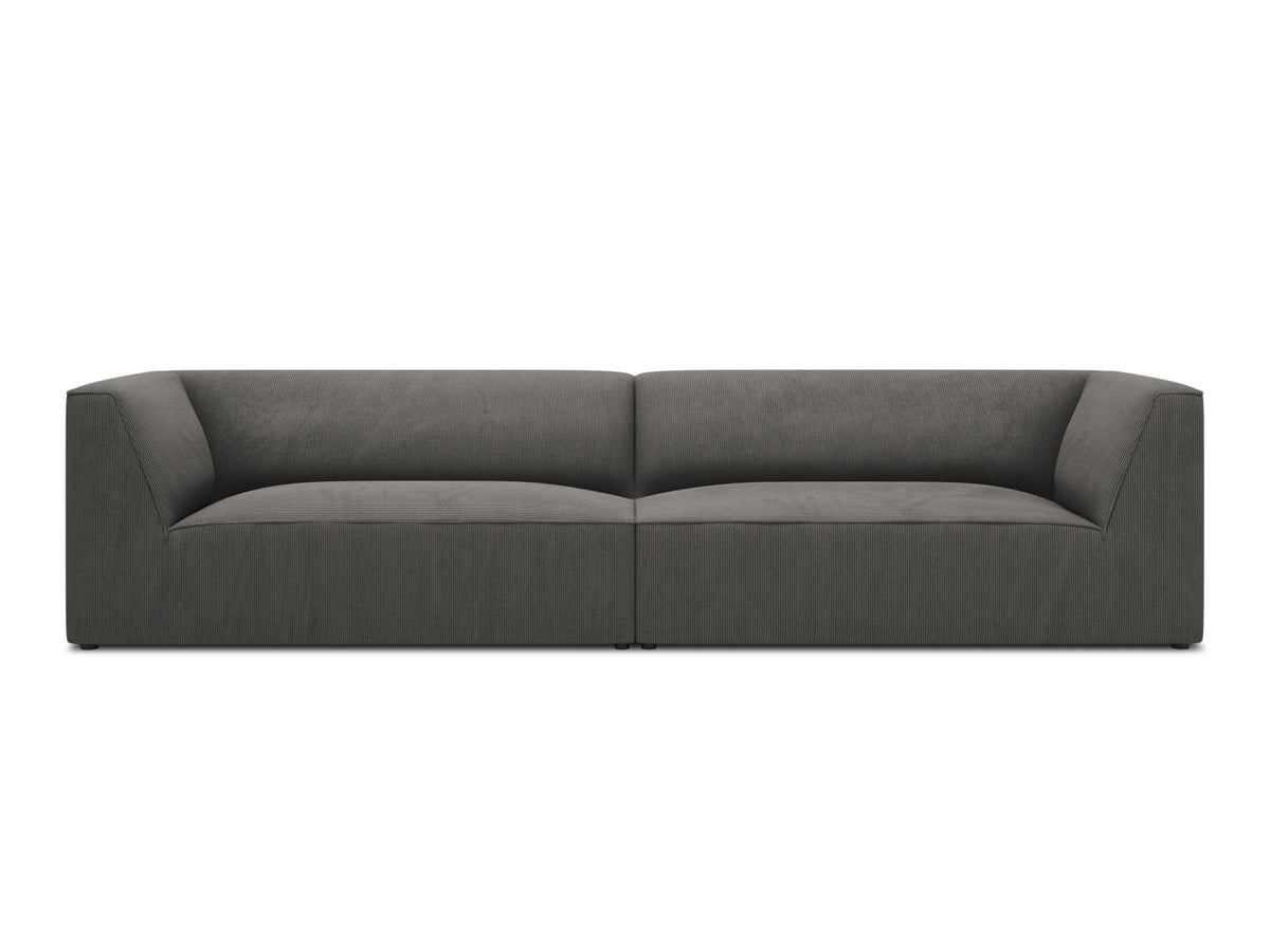 Ruby Sofa 4 Sitzer in Dark Grey-Scala präsentiert im Onlineshop von KAQTU Design AG. 4er Sofa ist von Micadoni