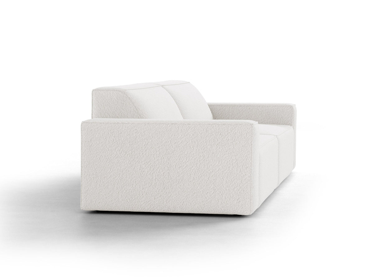 Jodie Boucle modulares Sofa 4 Sitzer in White-Baloo präsentiert im Onlineshop von KAQTU Design AG. 4er Sofa ist von Micadoni